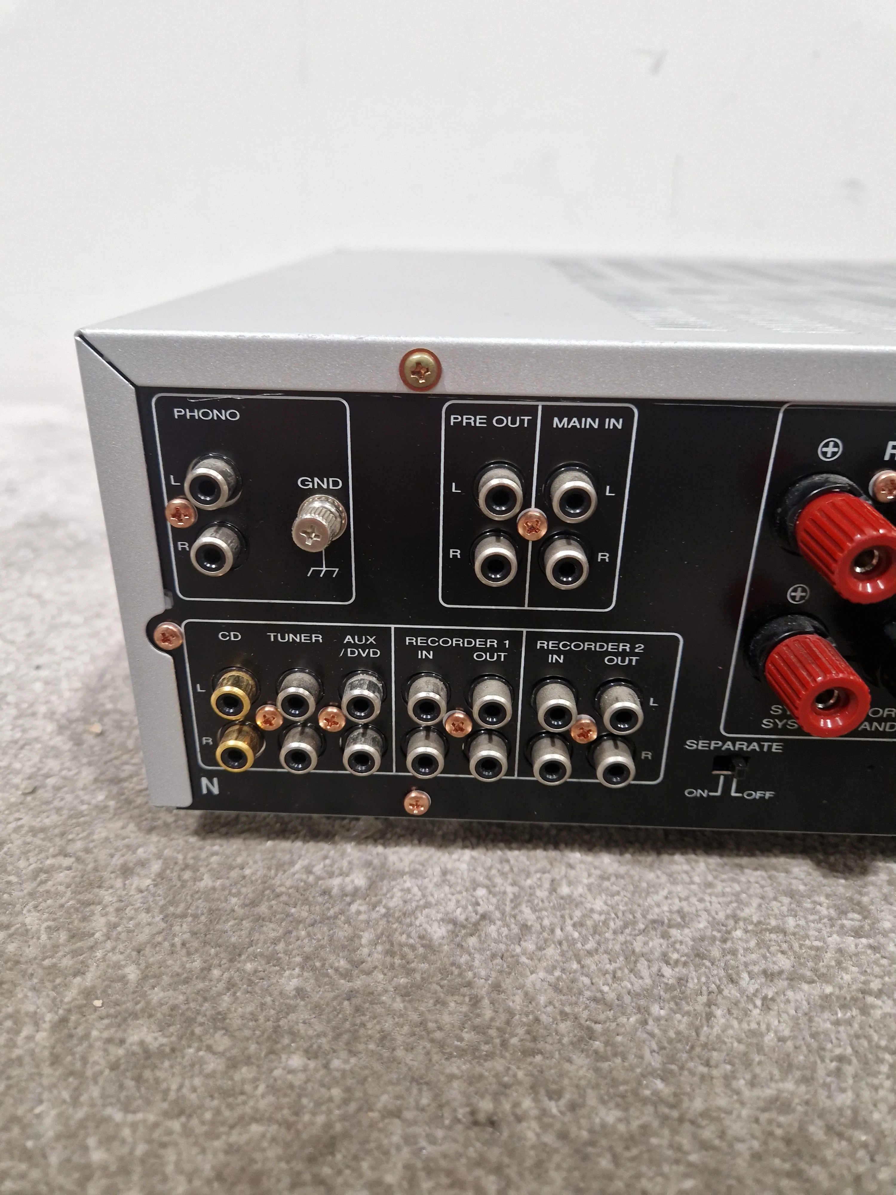 Marantz PM7001 - Integrated Amplifier - Silver - Excellent w/ Manuals & Remote - Image 8