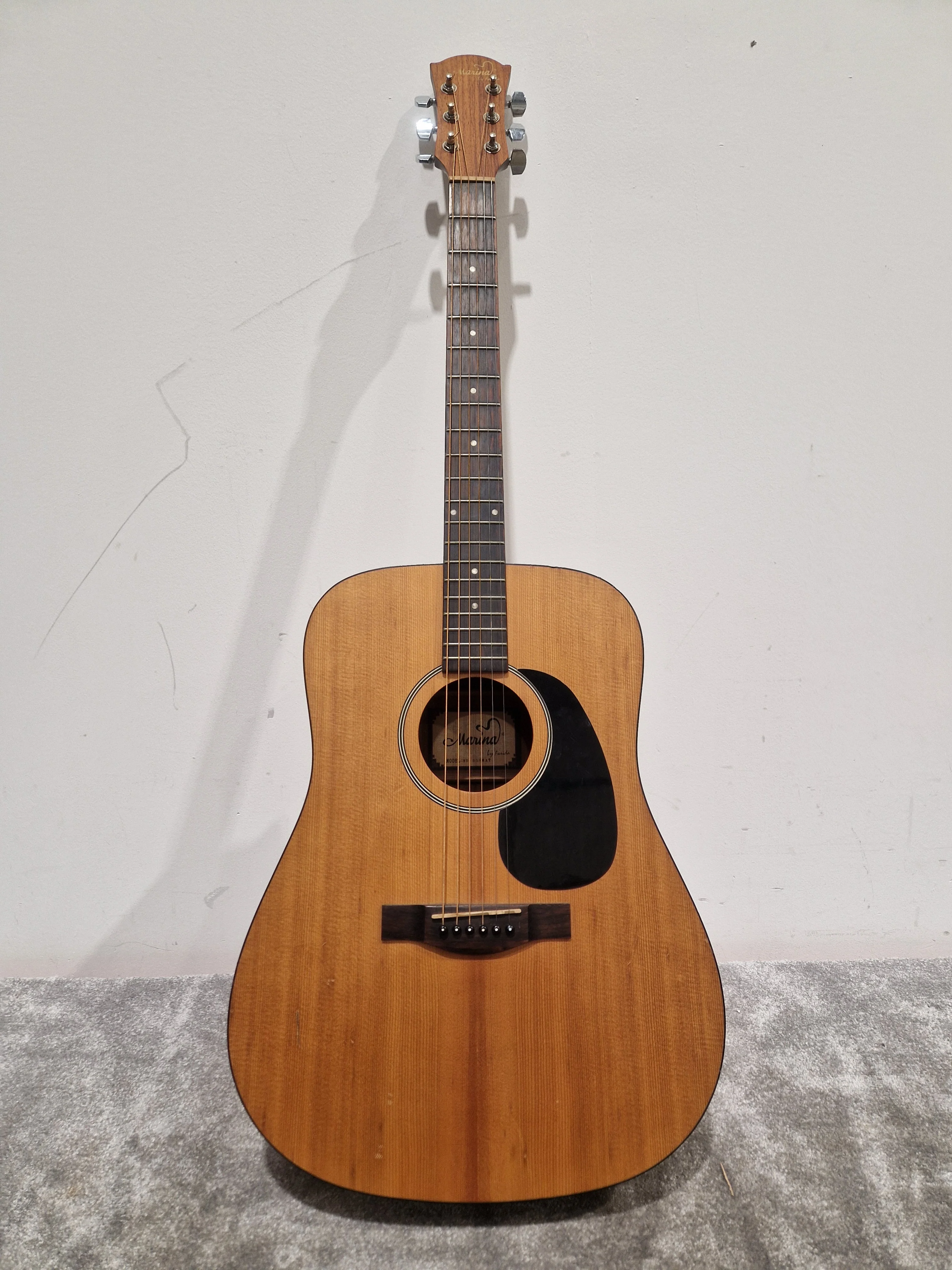 Marina Made BY Farida Md-05smat - Solid Top Acoustic Guitar - Excellent - Image 2