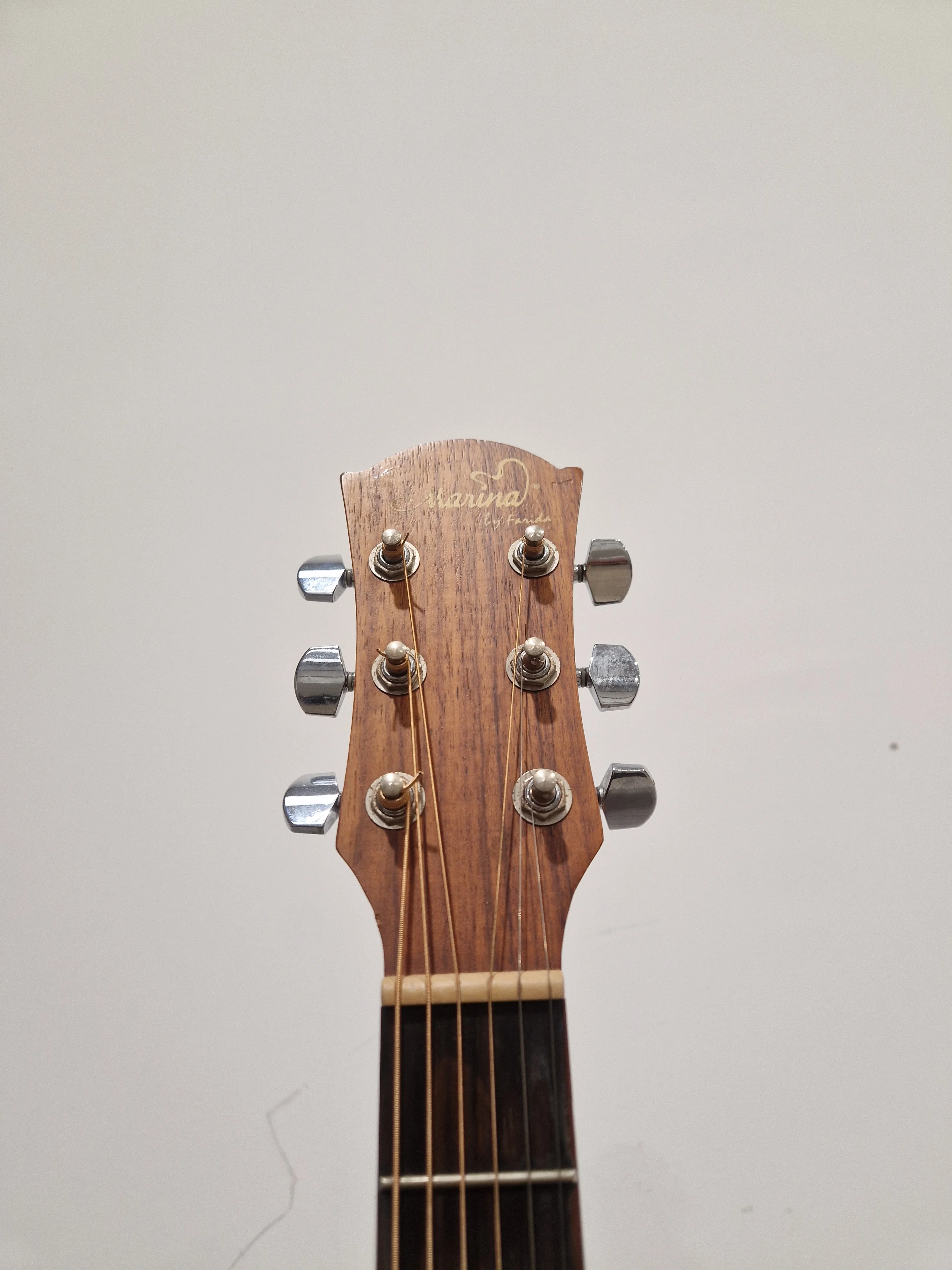 Marina Made BY Farida Md-05smat - Solid Top Acoustic Guitar - Excellent - Image 7