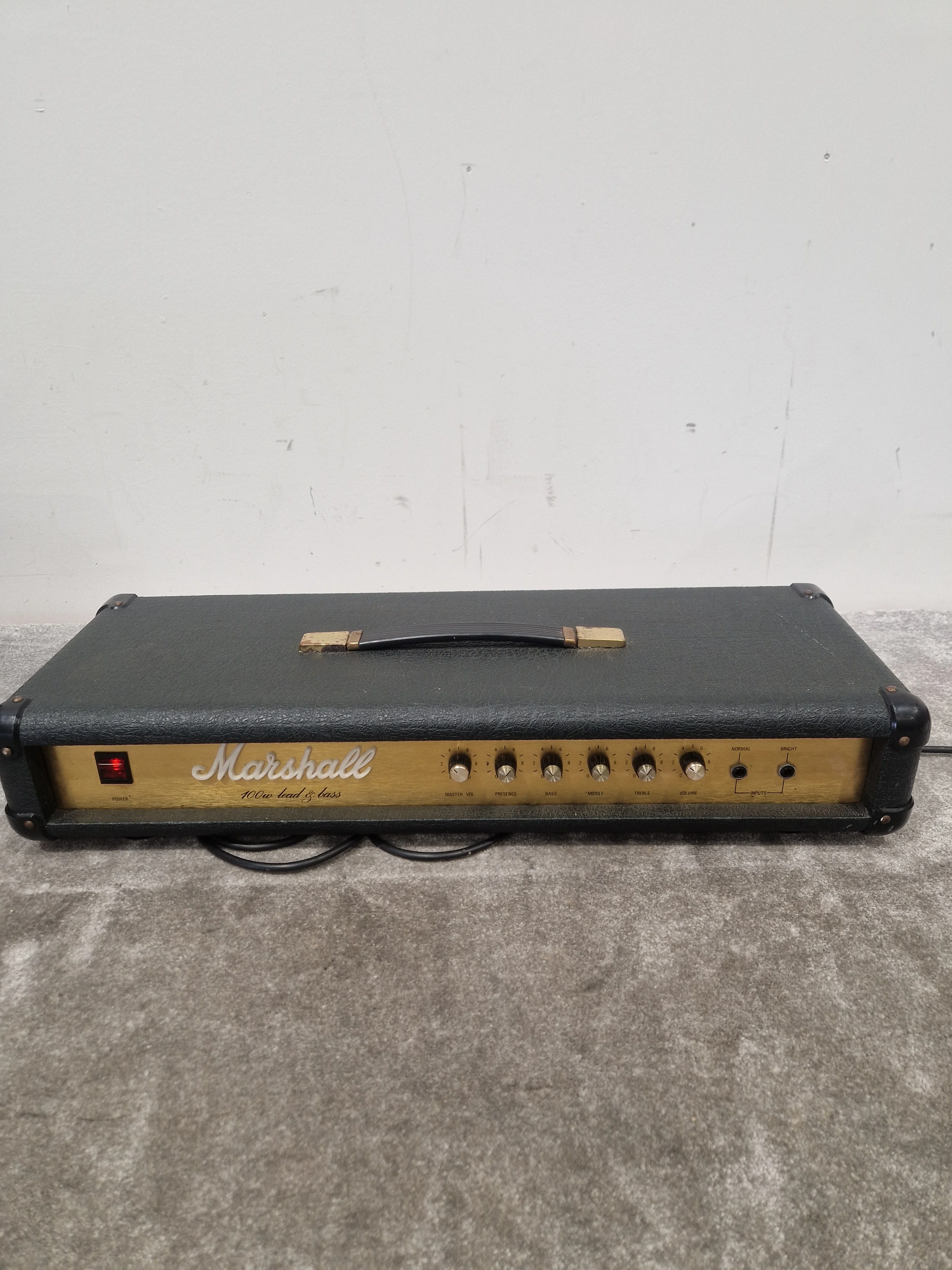 Marshall 100w Lead and Bass - 100 Watt Guitar Amplifier, Versatile Sound - Very Good - Image 3