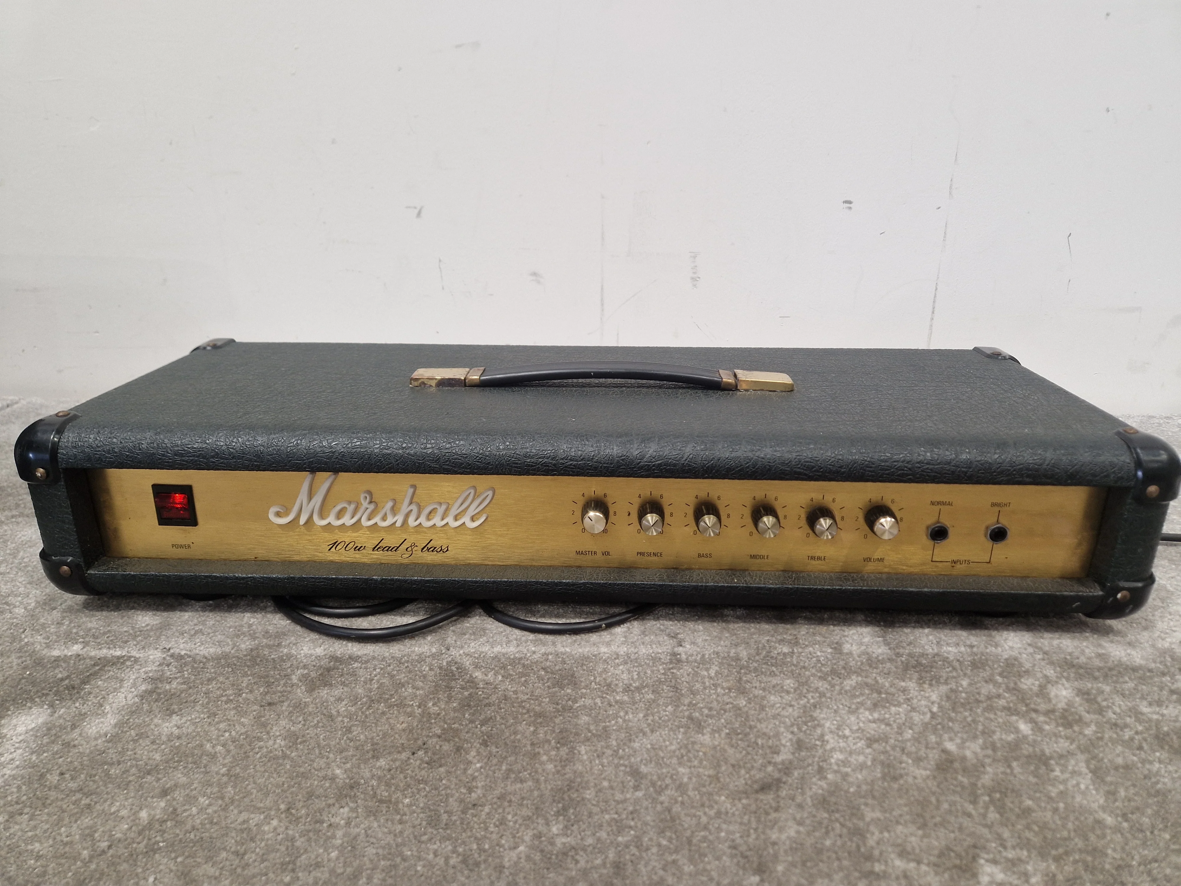 Marshall 100w Lead and Bass - 100 Watt Guitar Amplifier, Versatile Sound - Very Good - Image 8