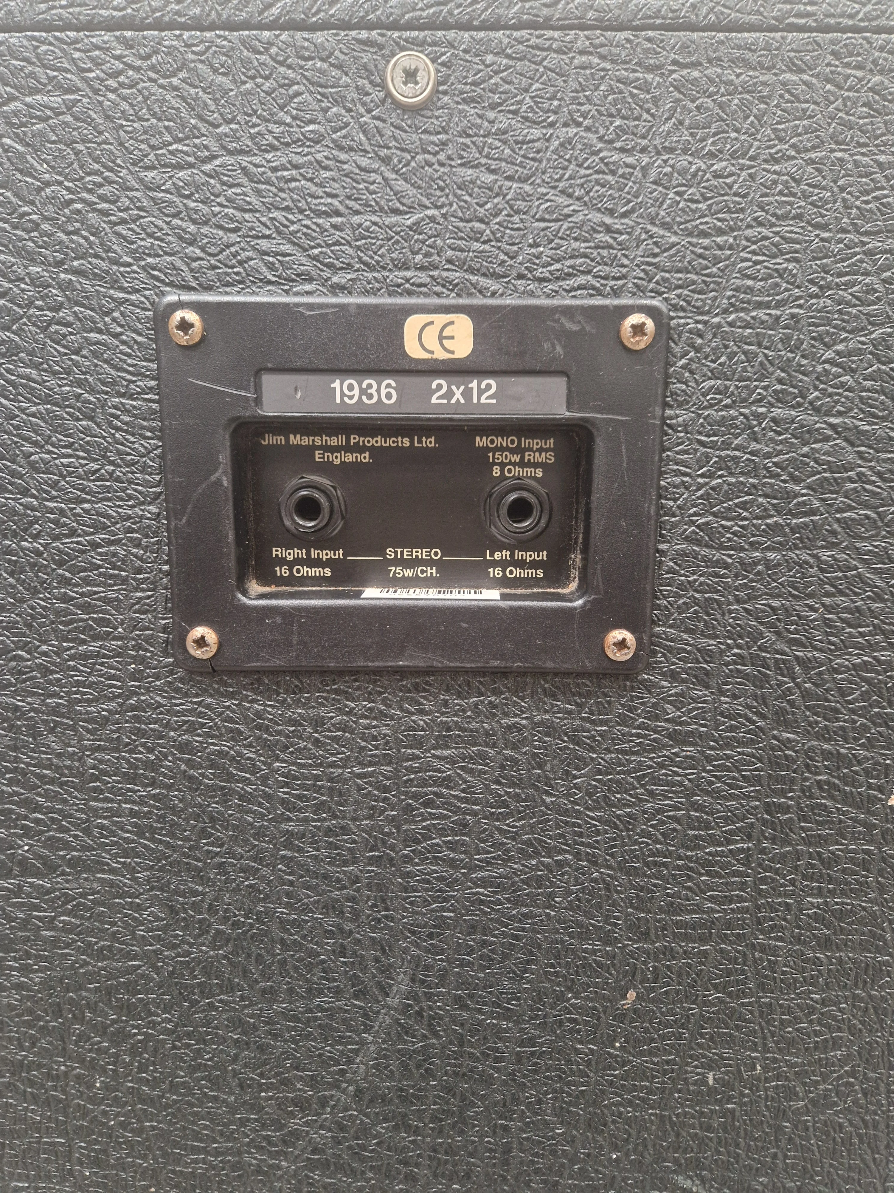 Marshall Lead 1936 JCM 900 2x12 Cabinet – G12T-75 Speakers, Mono/Stereo – Good - Image 4