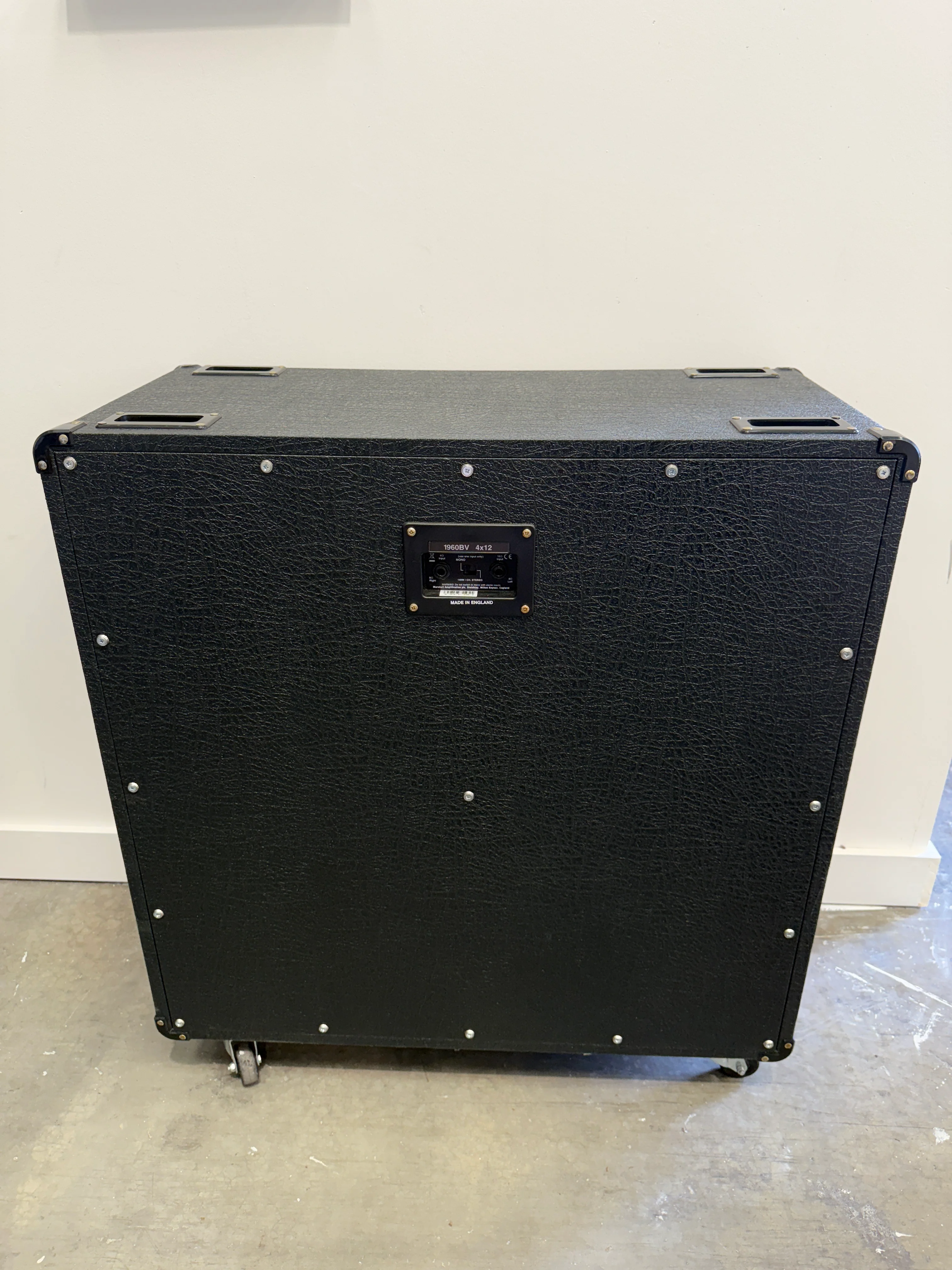 Marshall 1960BV Vintage 4x12 Guitar Cabinet - Excellent w/ Cover - Image 11