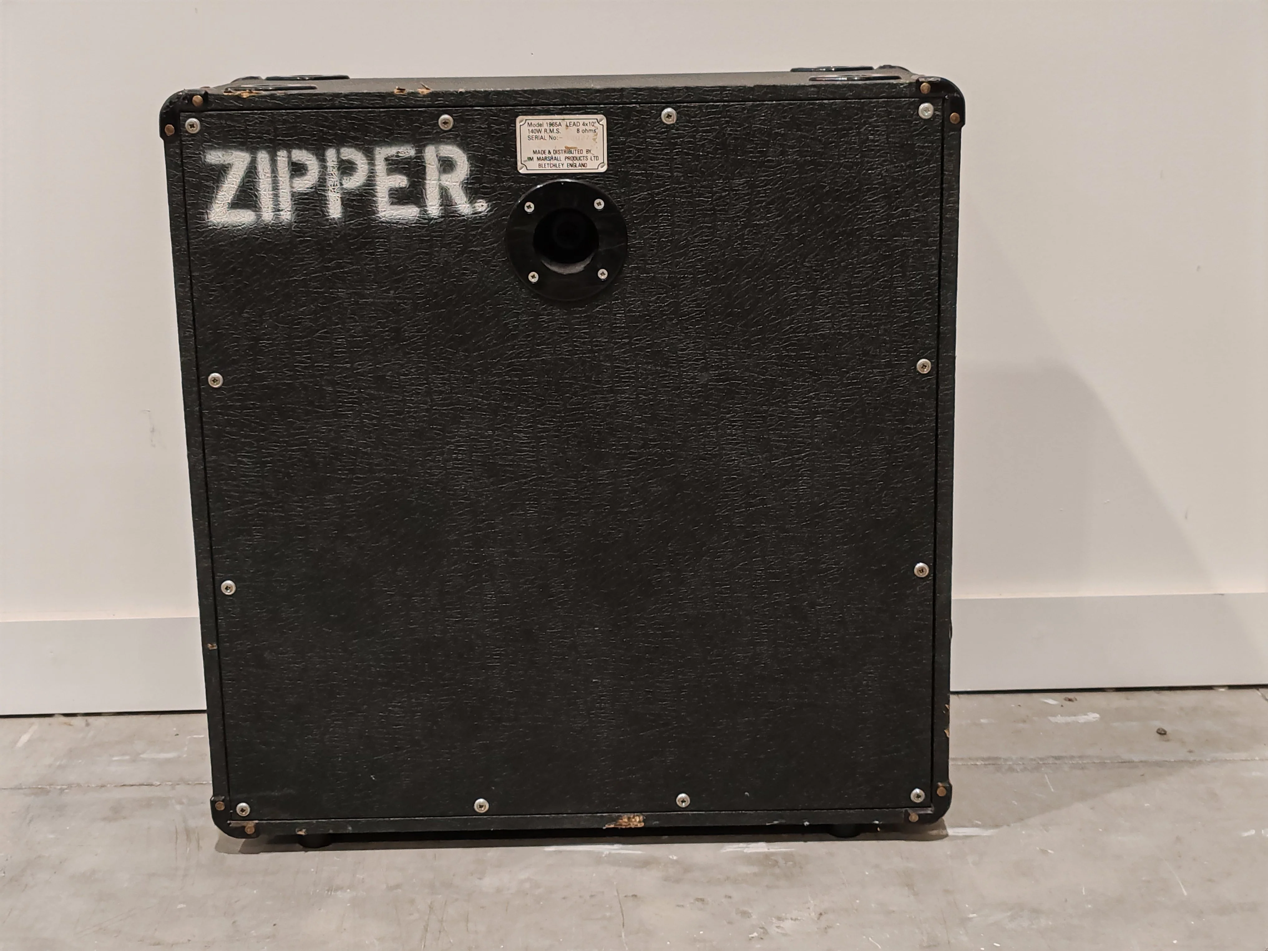 Marshall 1965A Lead 4x10" Vintage Slant Speaker Cabinet - Image 8