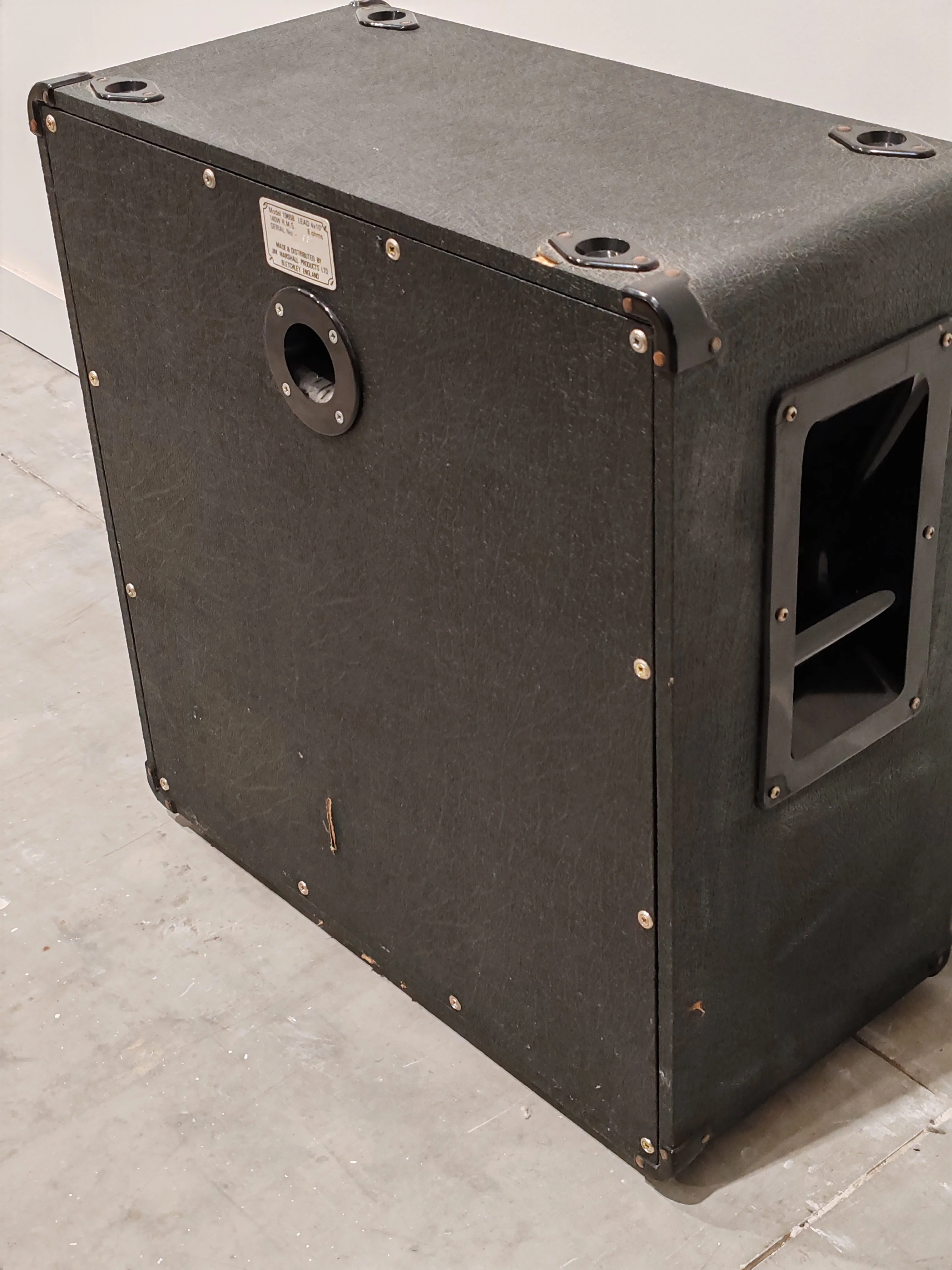 Marshall 1965B Lead 4x10" Vintage Speaker Cabinet - Image 7