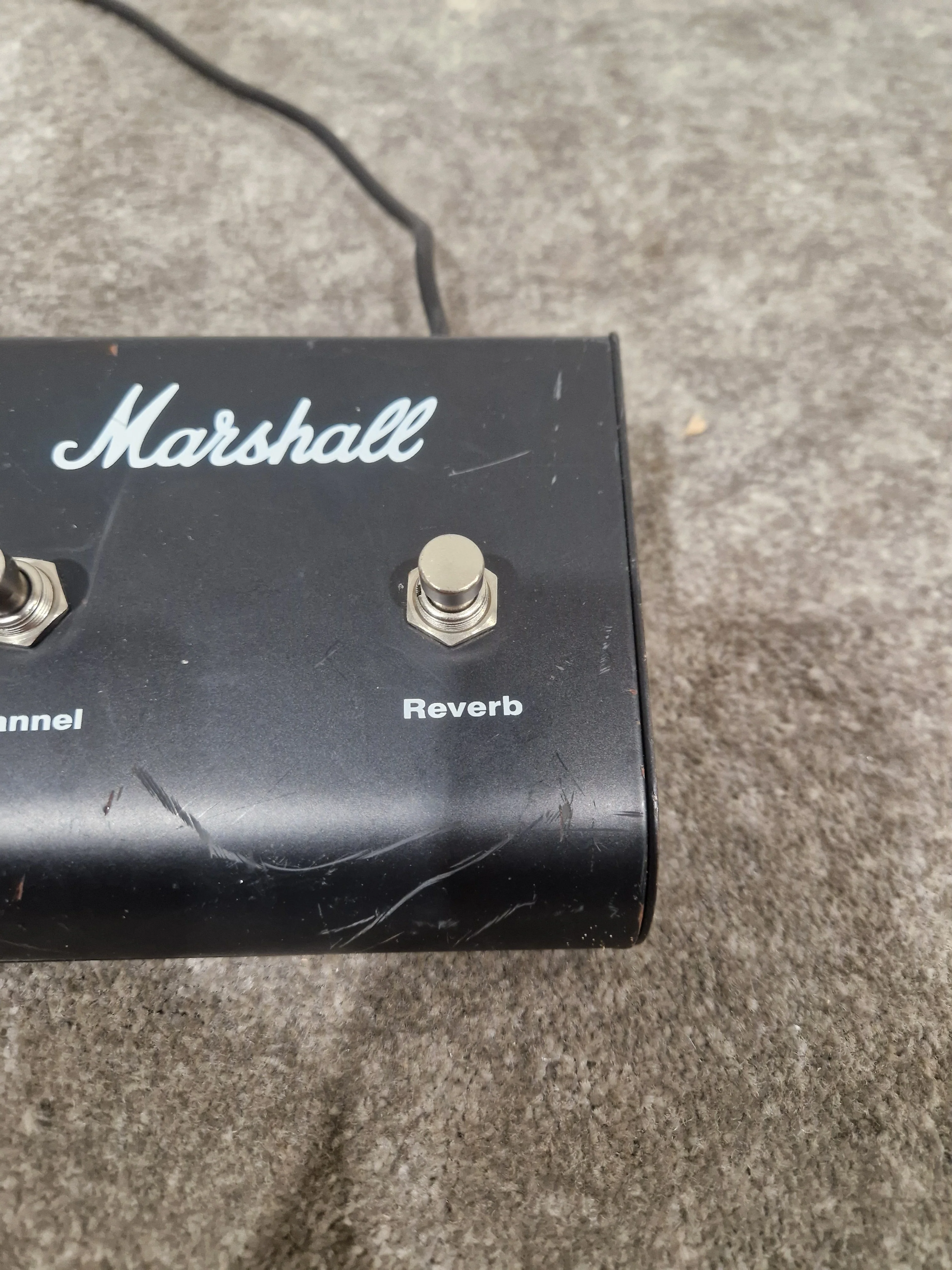 Marshall - 2-Button Footswitch - Channel/Reverb - Black - Good - Image 4