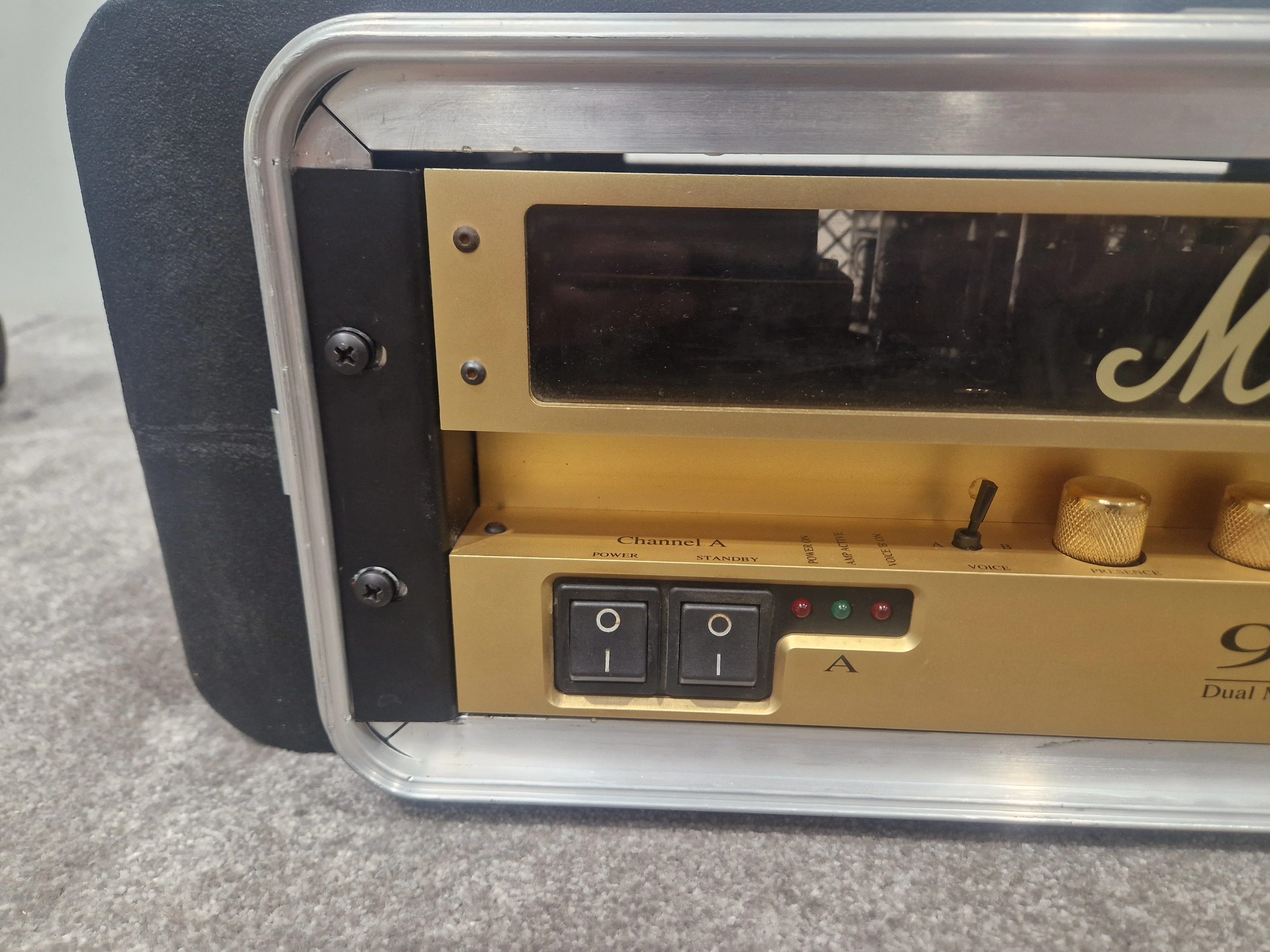 Marshall 9200 Dual MonoBloc All Tube Guitar Amp - Fully Refurbished, Smooth Sound - Very Good w/ Hard Case - Image 3