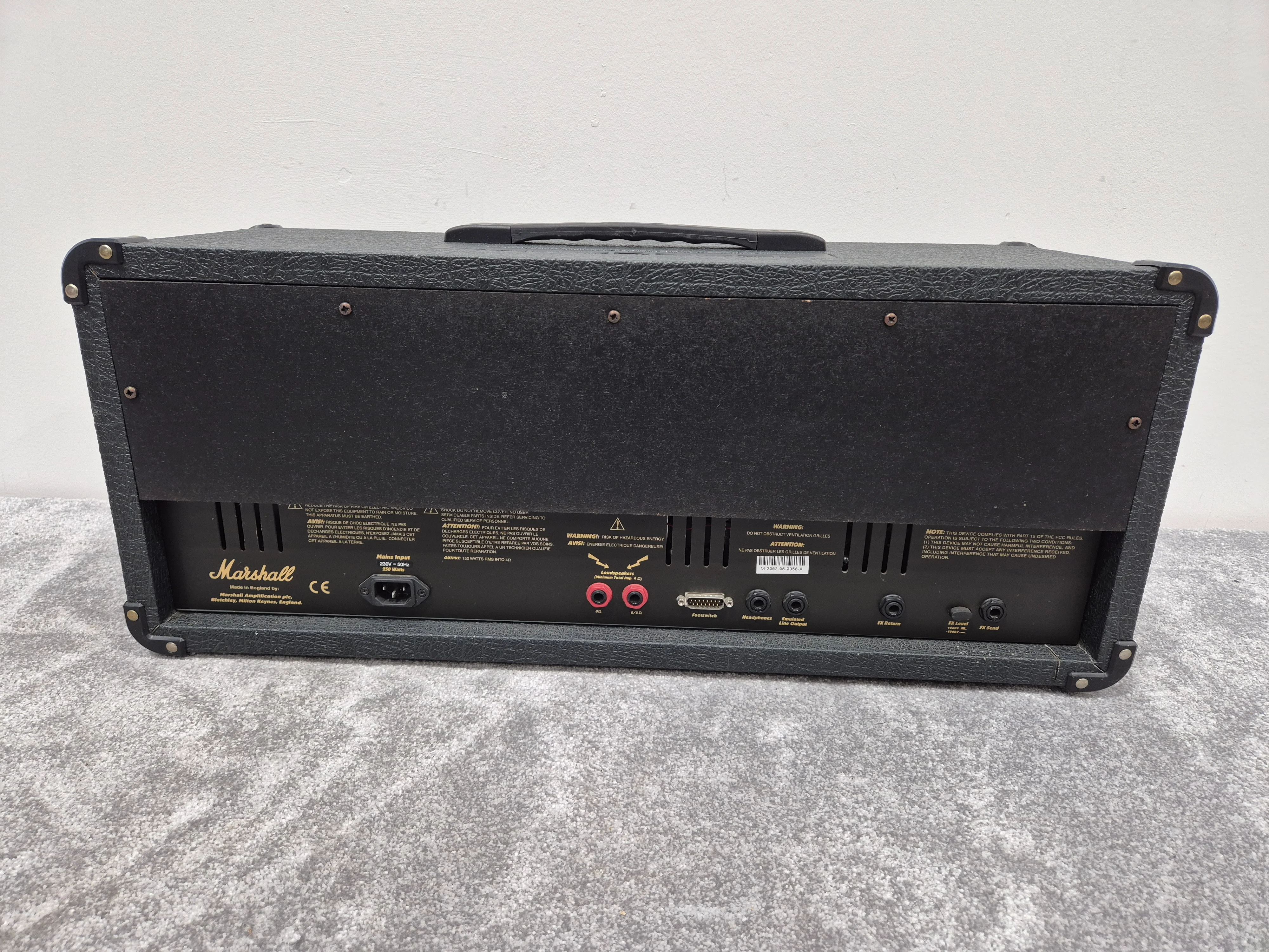 Marshall AVT150H - 4-Channel Guitar Amplifier Head - Image 12