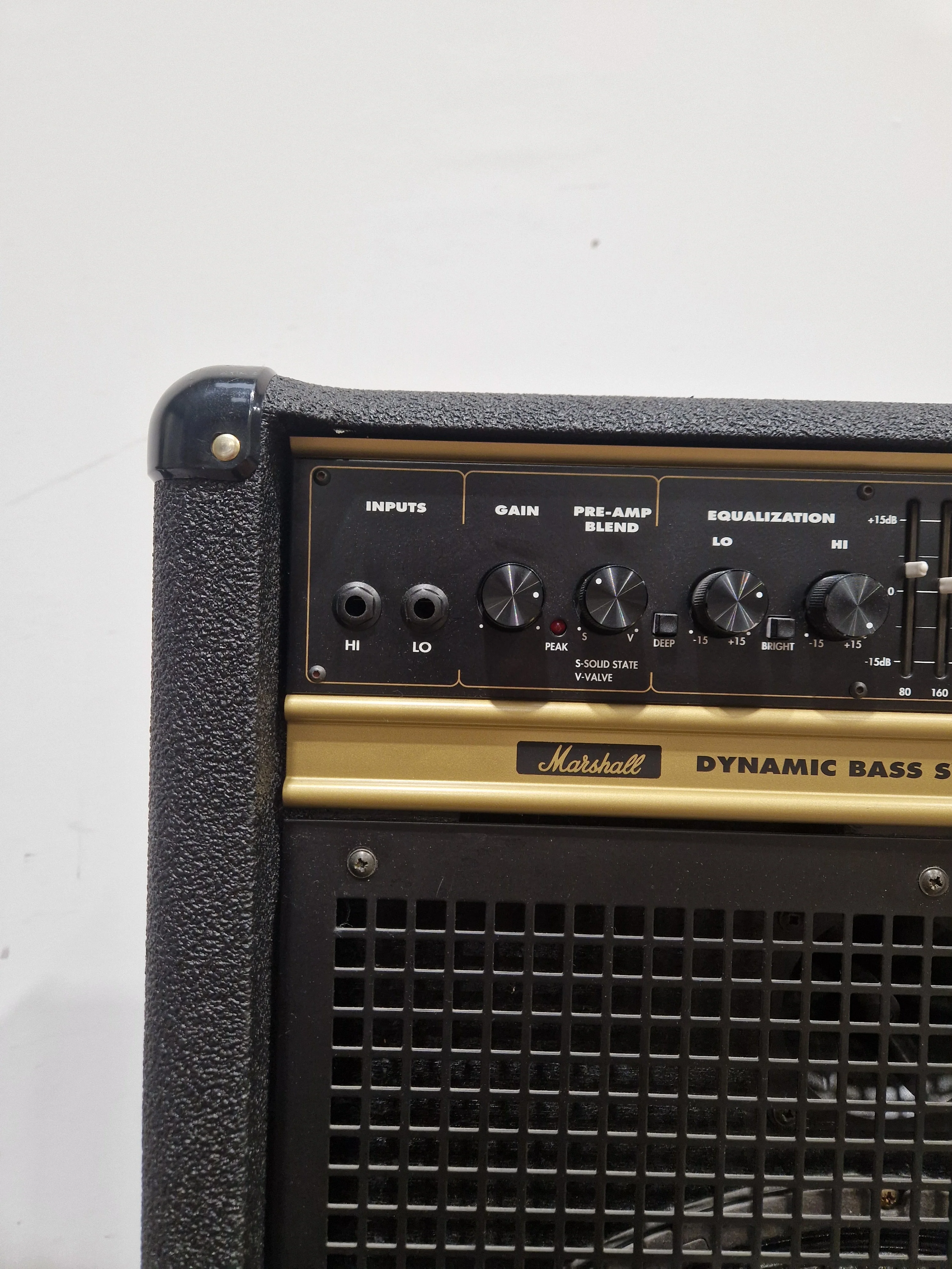 Marshall Combo 72115 Bass Amplifier - Excellent w/ Power Supply - Image 10