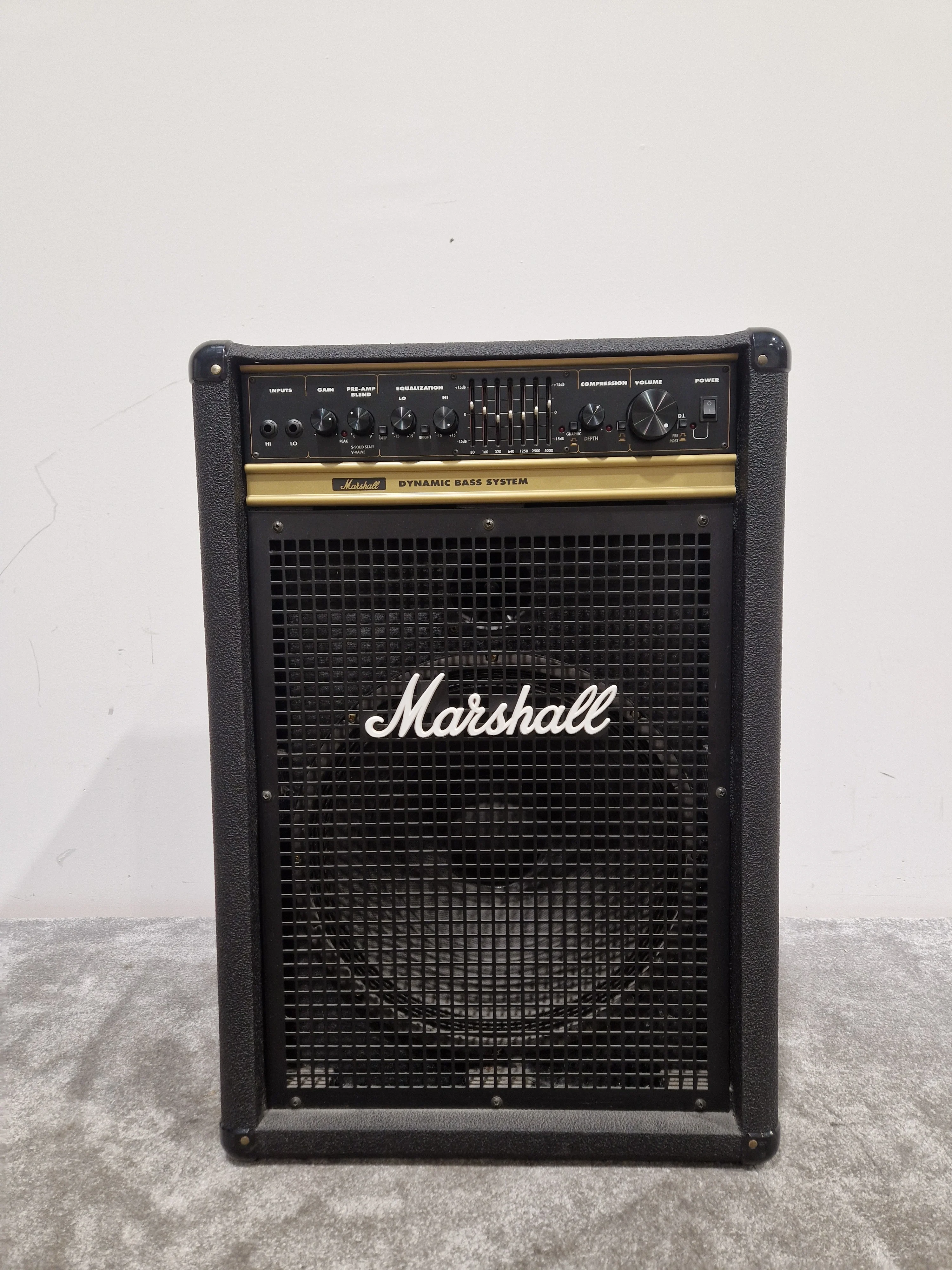 Marshall Combo 72115 Bass Amplifier - Excellent w/ Power Supply - Image 5