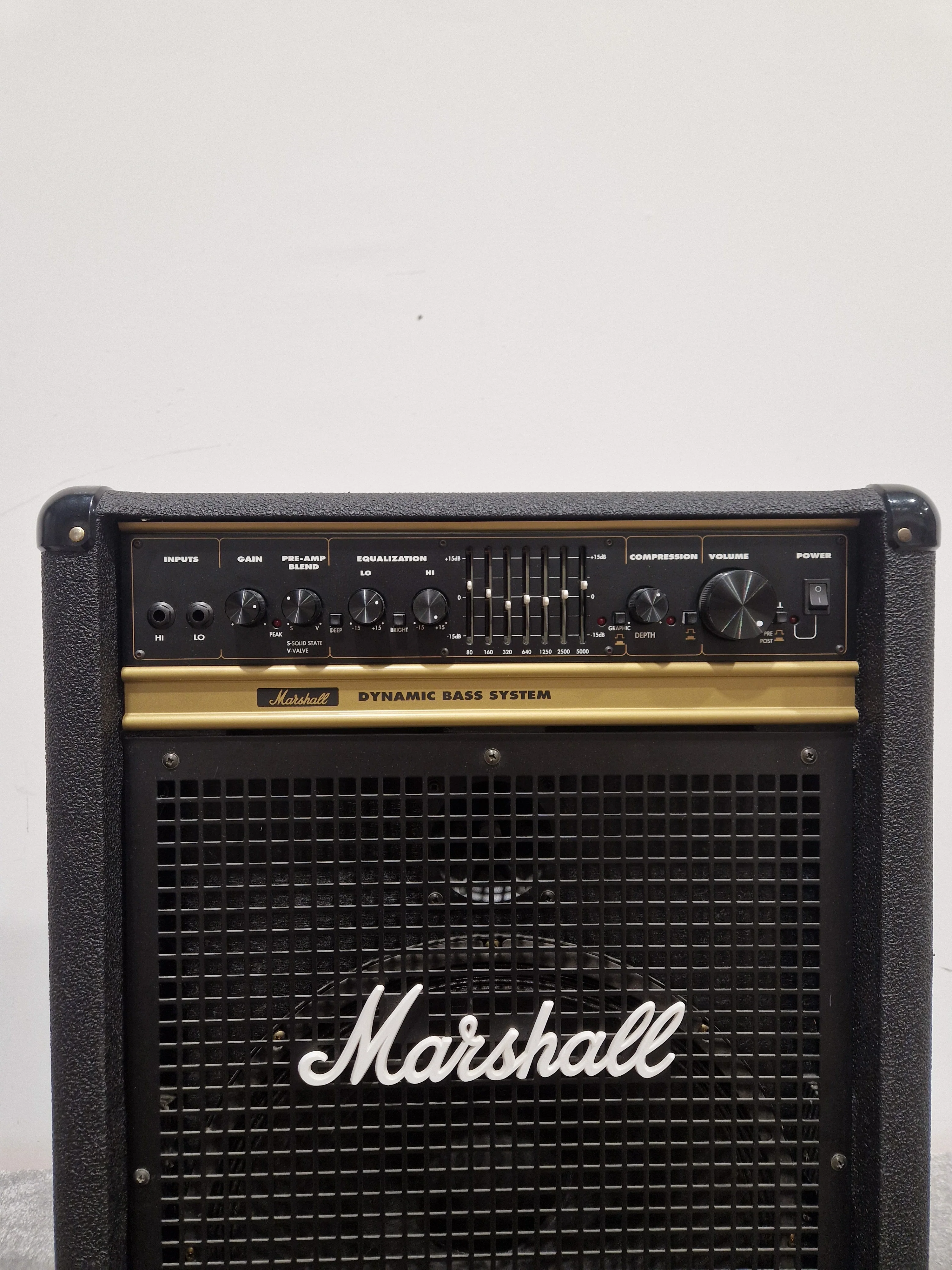 Marshall Combo 72115 Bass Amplifier - Excellent w/ Power Supply - Image 9