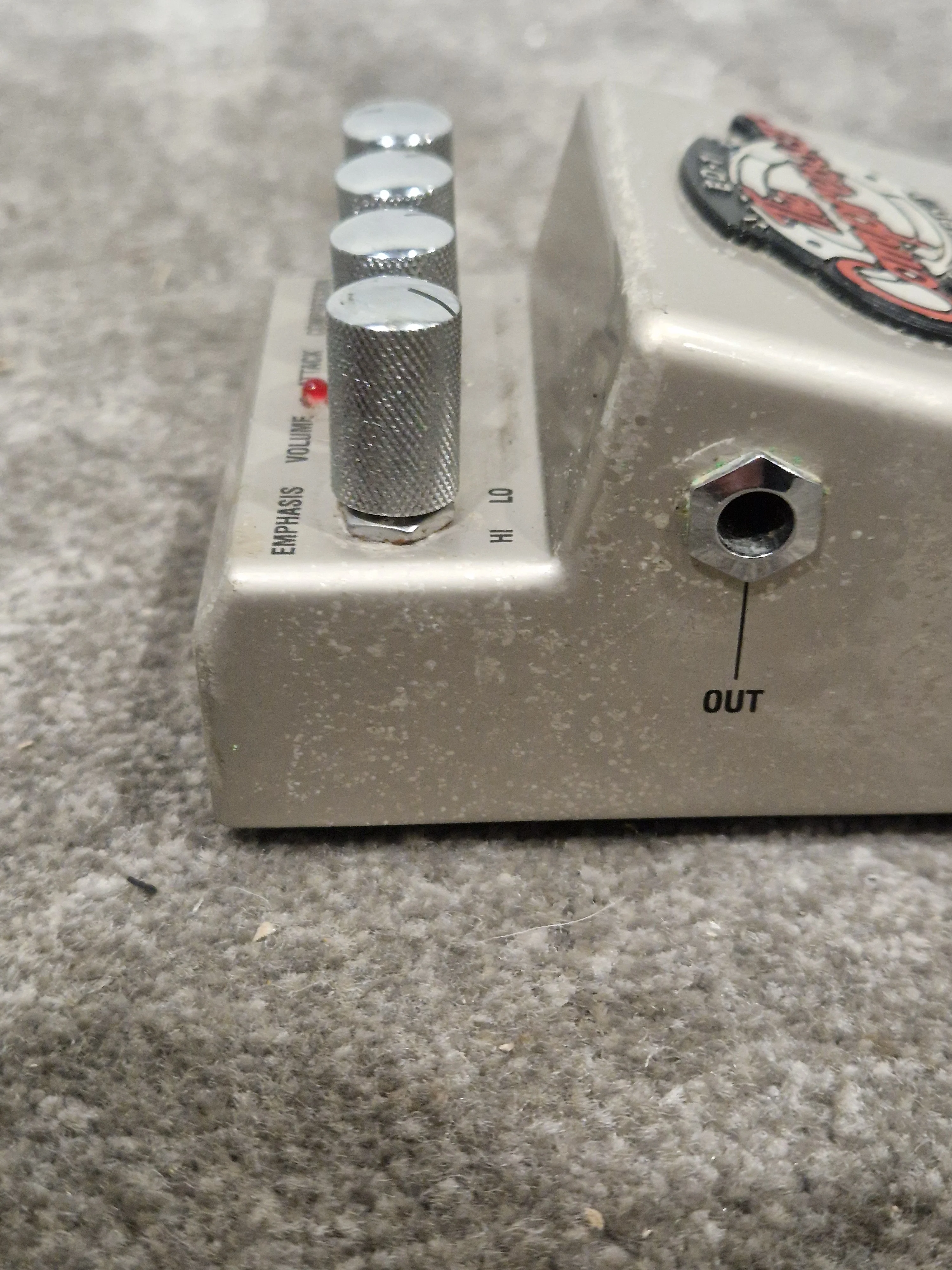 Marshall ED-1 The Compressor - Effects Pedal - Silver - Good - Image 9