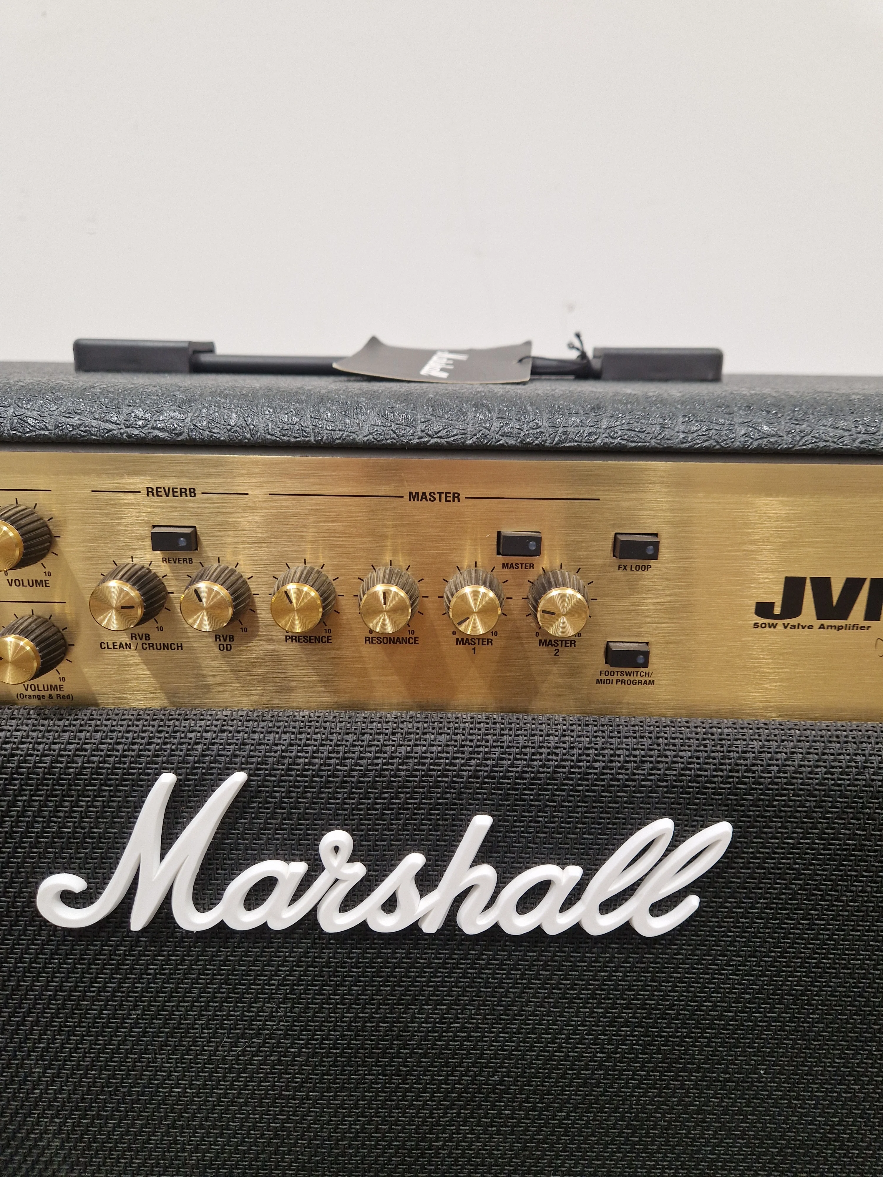 Marshall JVM205C - 50W 2x12 Tube Combo - Excellent w/ Power Supply & Marshall Footswitch - Image 10