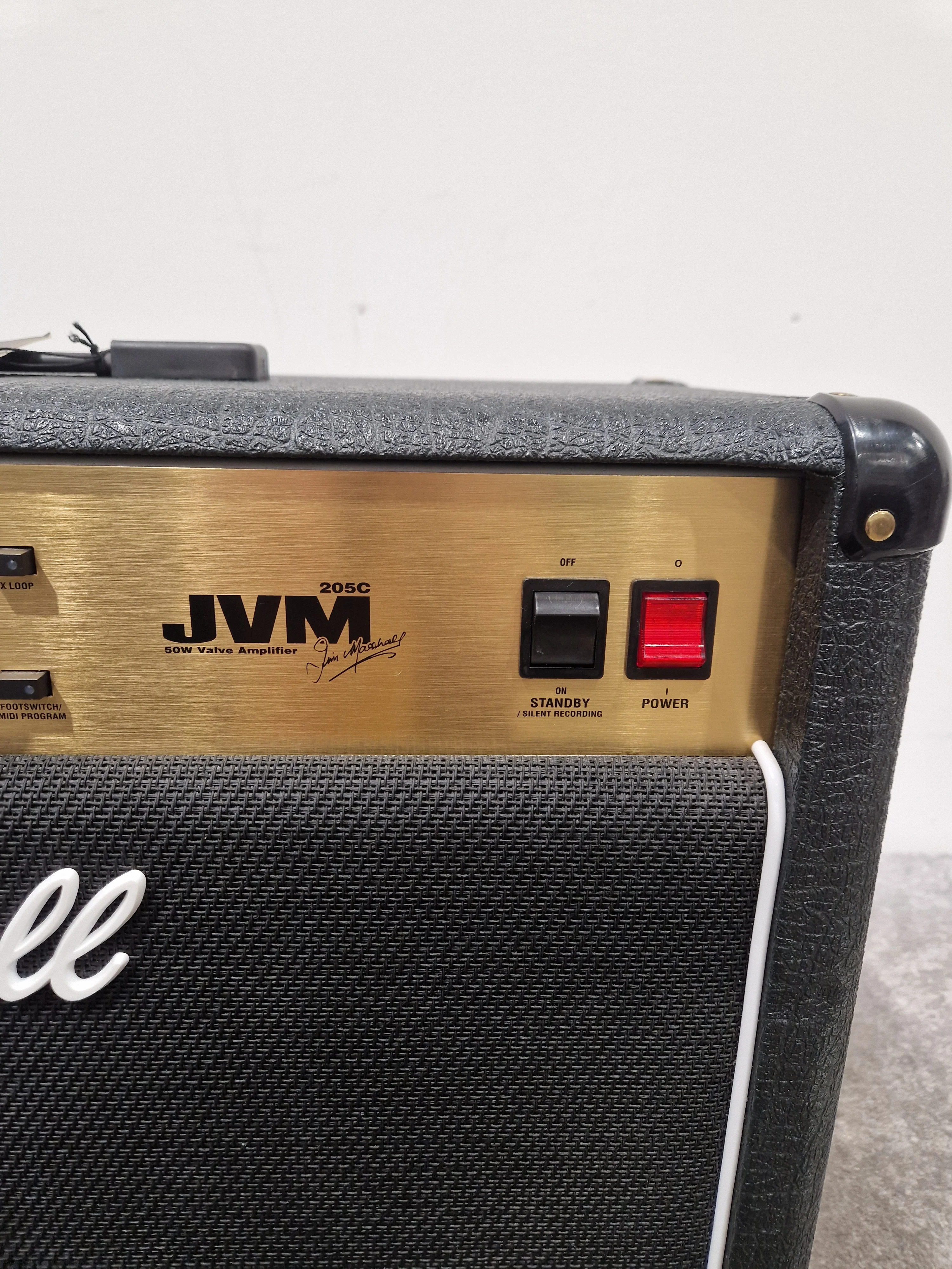 Marshall JVM205C - 50W 2x12 Tube Combo - Excellent w/ Power Supply & Marshall Footswitch - Image 11
