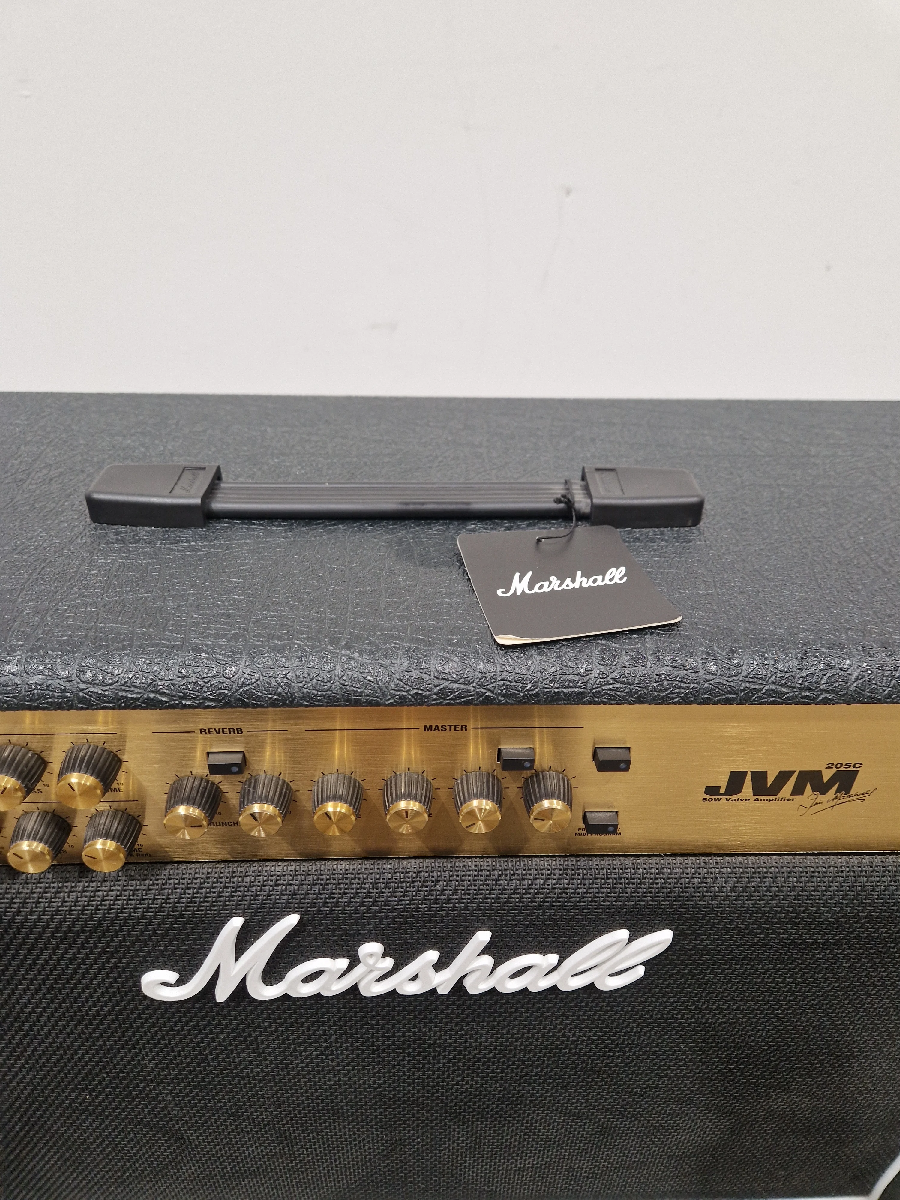 Marshall JVM205C - 50W 2x12 Tube Combo - Excellent w/ Power Supply & Marshall Footswitch - Image 13