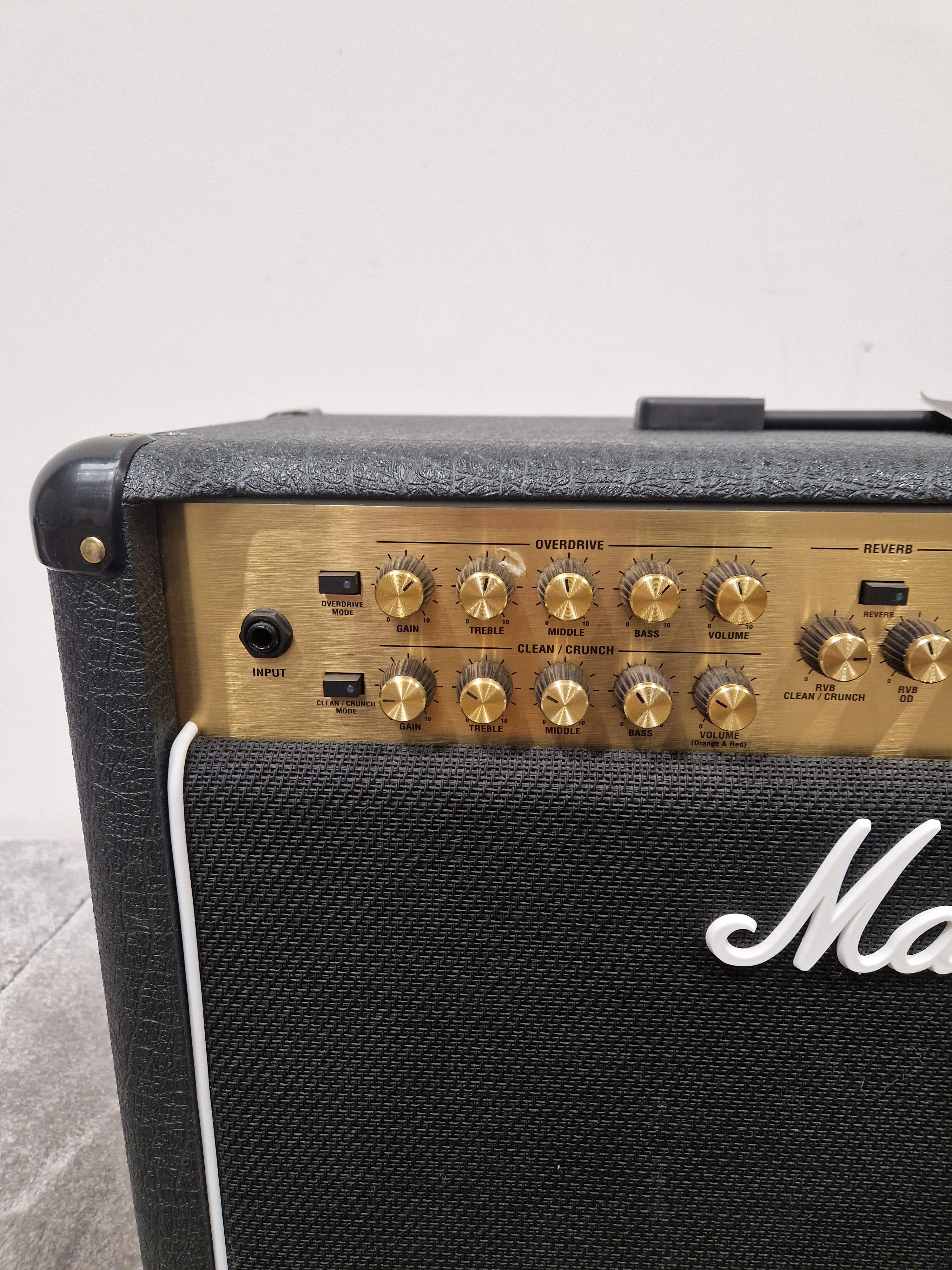 Marshall JVM205C - 50W 2x12 Tube Combo - Excellent w/ Power Supply & Marshall Footswitch - Image 9
