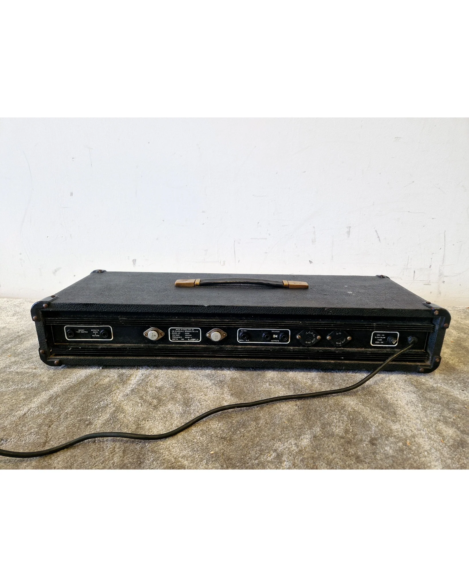 Marshall Lead 100 Vintage Guitar Amp Head - Refurbished - Image 6