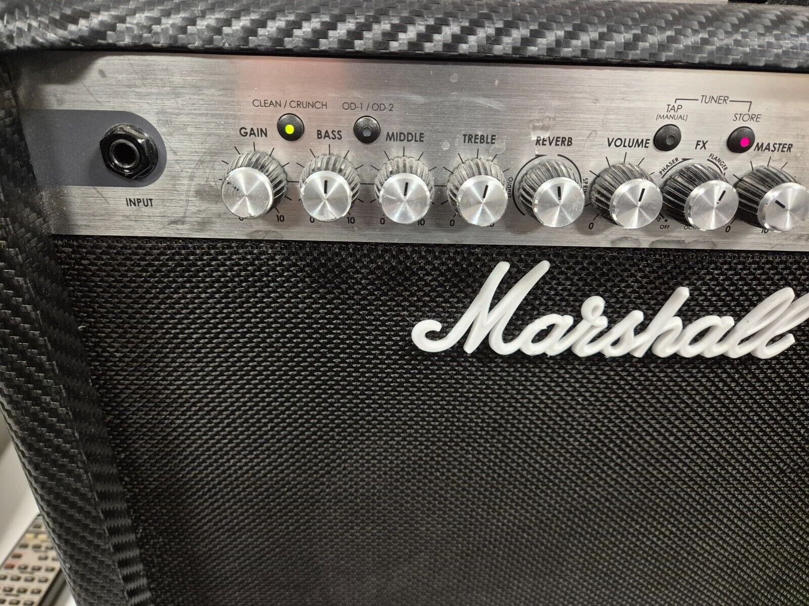 Marshall MG Carbon Fiber MG30CFX 2-Channel 30-Watt Solid State Guitar Amplifier - Image 3
