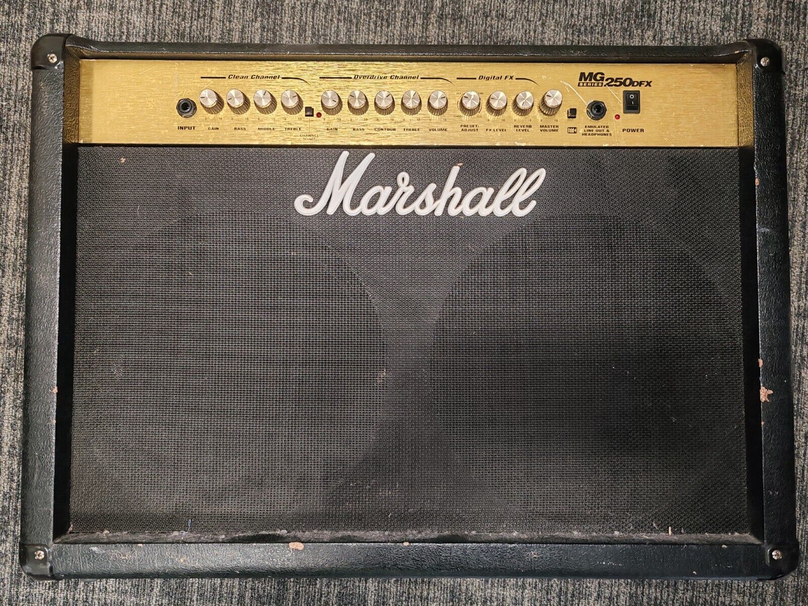 Marshall MG Series 250DFX Amp 2x12" Celestion Speakers / 100w READ DESCRIPTION - Image 2