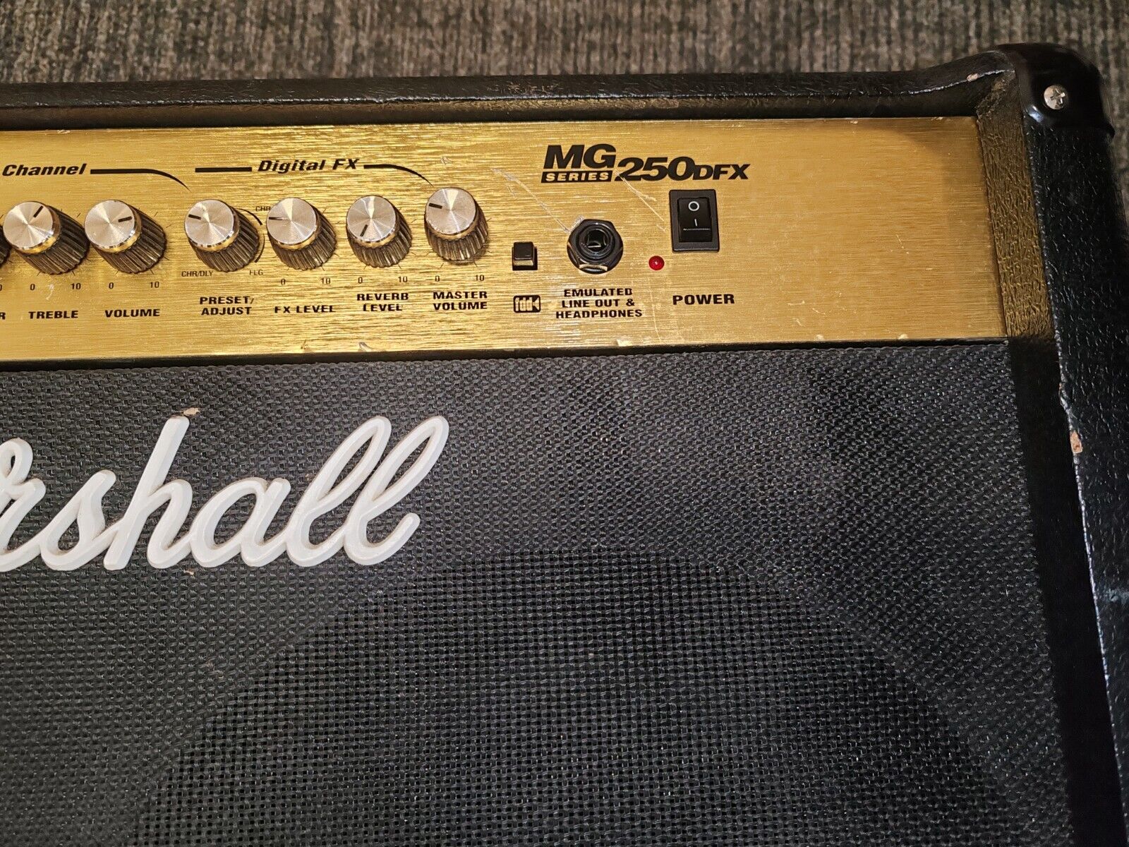 Marshall MG Series 250DFX Amp 2x12" Celestion Speakers / 100w READ DESCRIPTION - Image 9