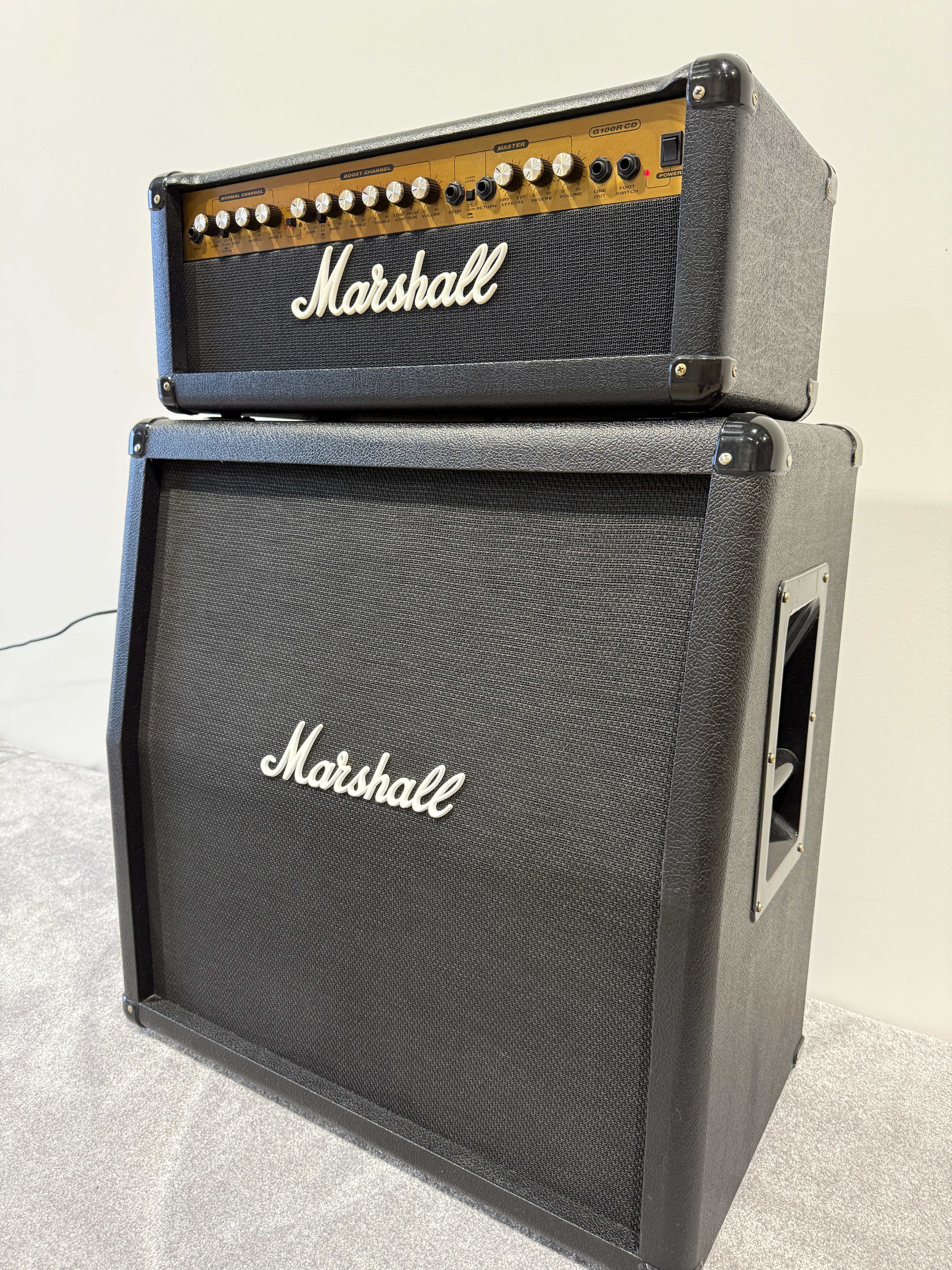 Marshall MG100R CD Head with 4x12 Marshall MG412 Lead Cab - Image 10