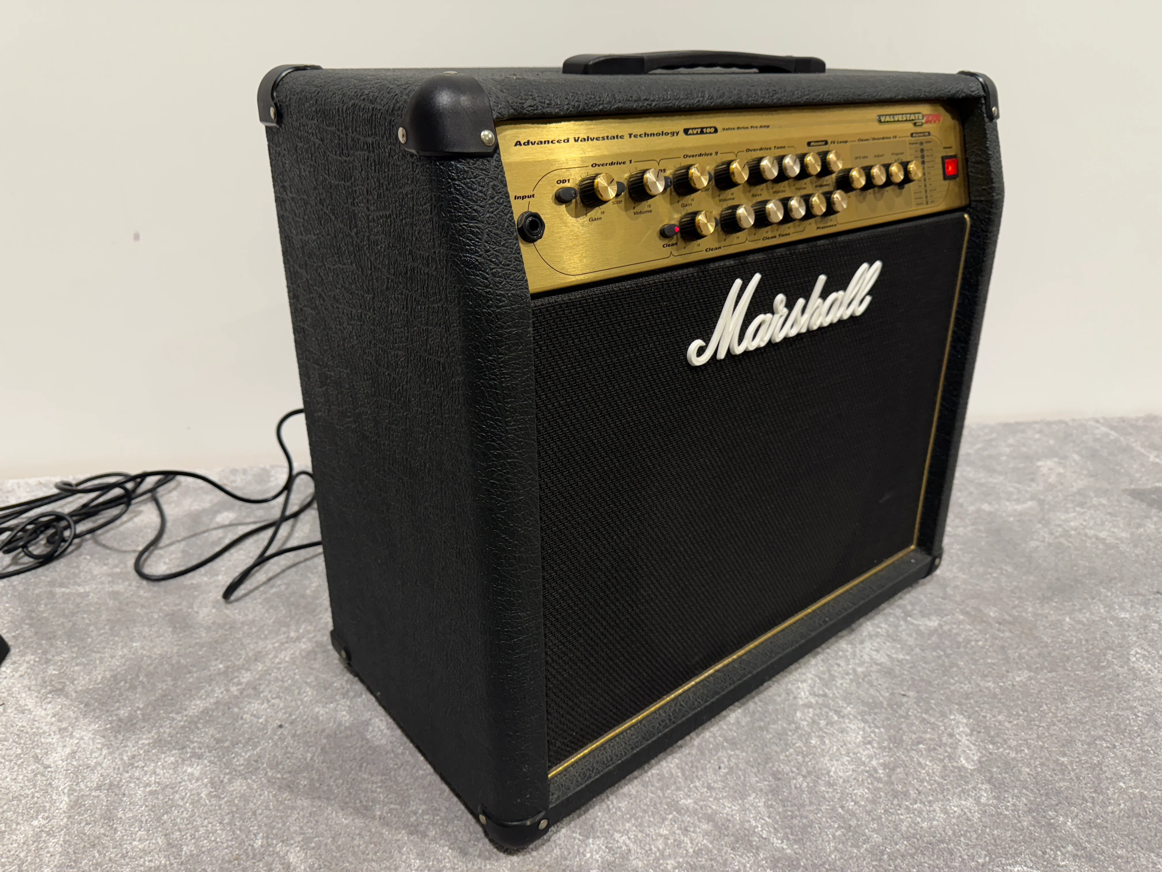 Marshall Valvestate AVT 2000 Amplifier (Model - AVT 100) Valve Drive Pre-Amp with Footswitch - Image 7