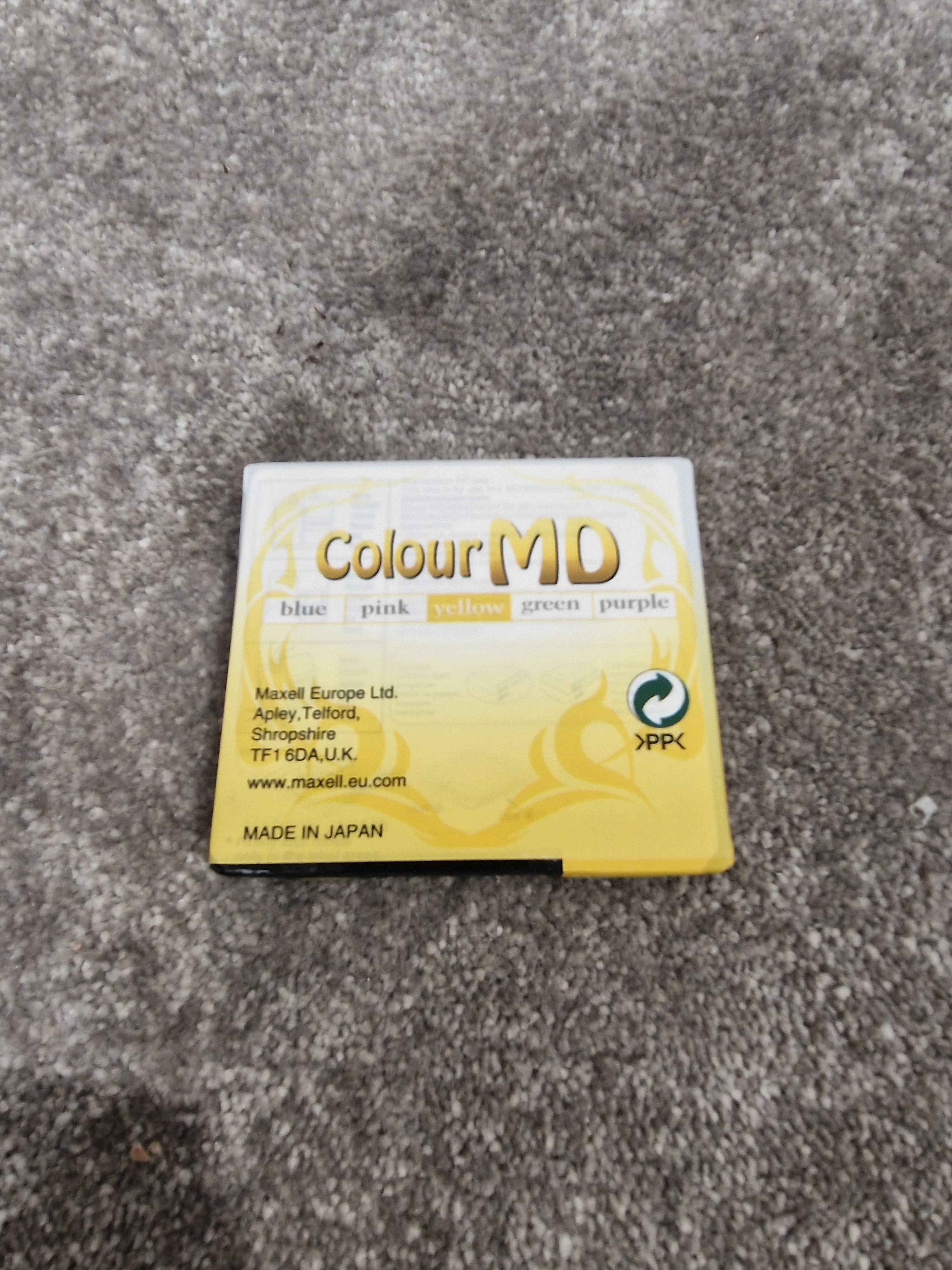 Maxell Colour MD 80 Blank Minidiscs - 4 Colours - New in Sealed Packs - Image 2