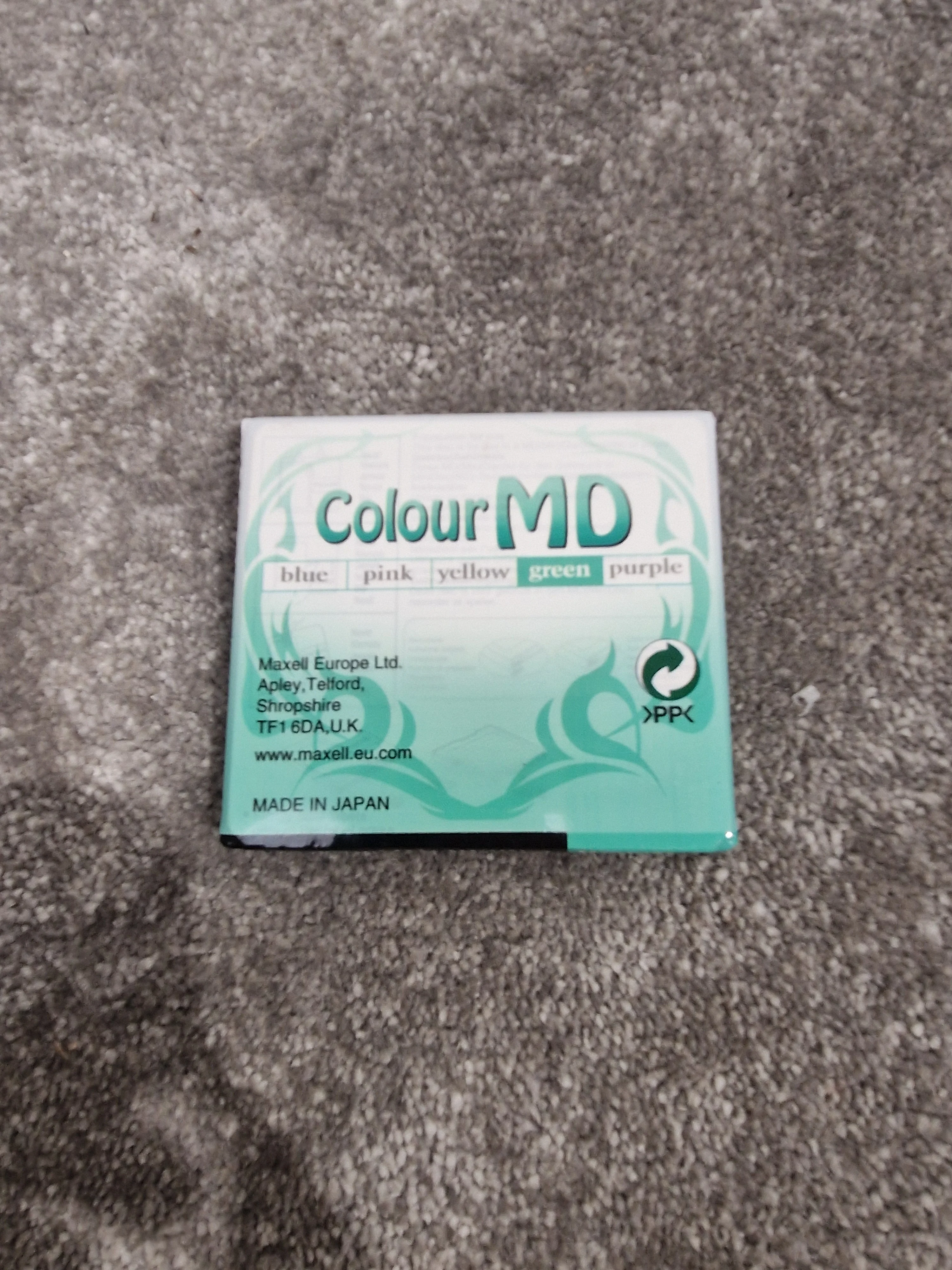 Maxell Colour MD 80 Blank Minidiscs - 4 Colours - New in Sealed Packs - Image 4