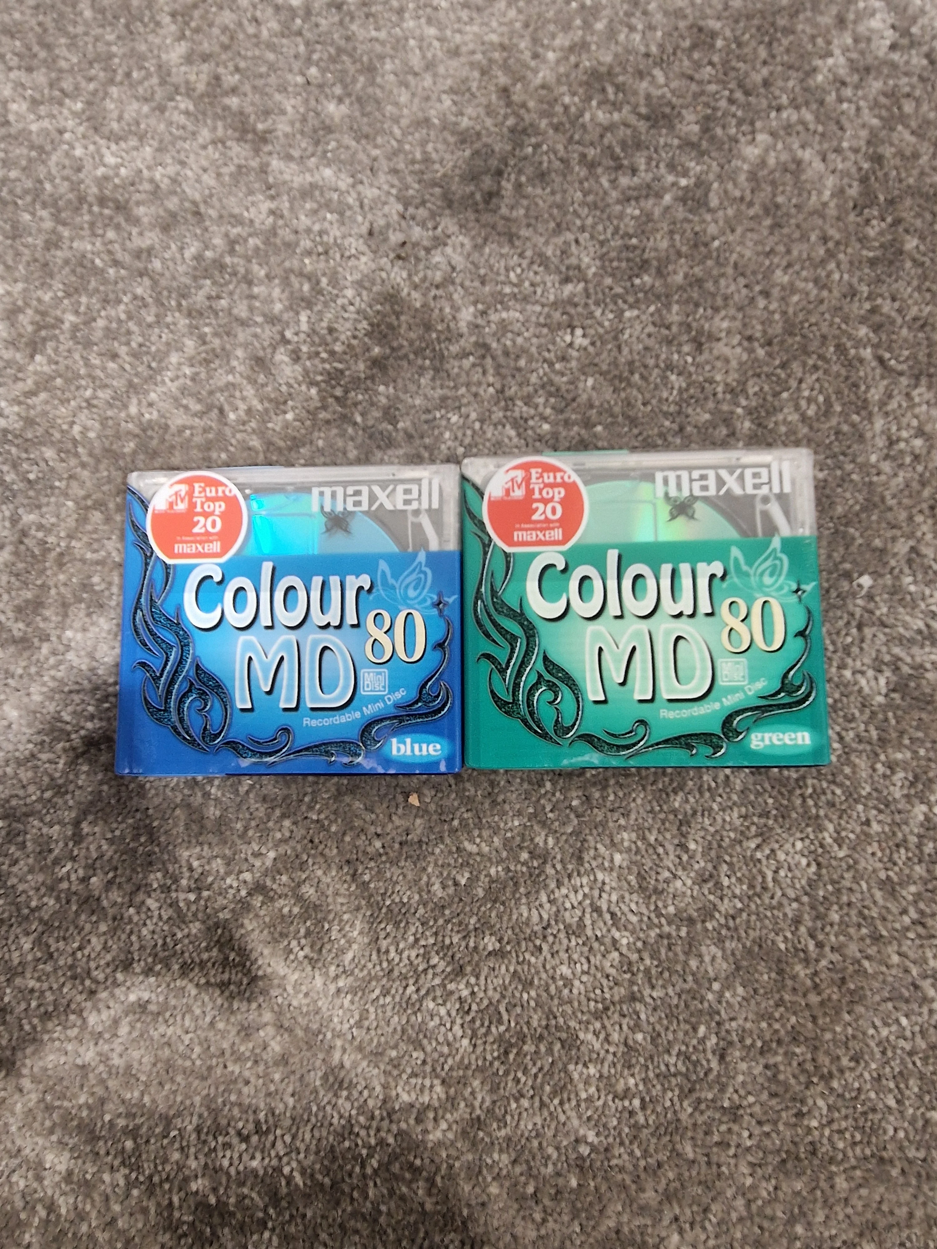 Maxell Colour MD 80 Blank Minidiscs - 4 Colours - New in Sealed Packs - Image 7