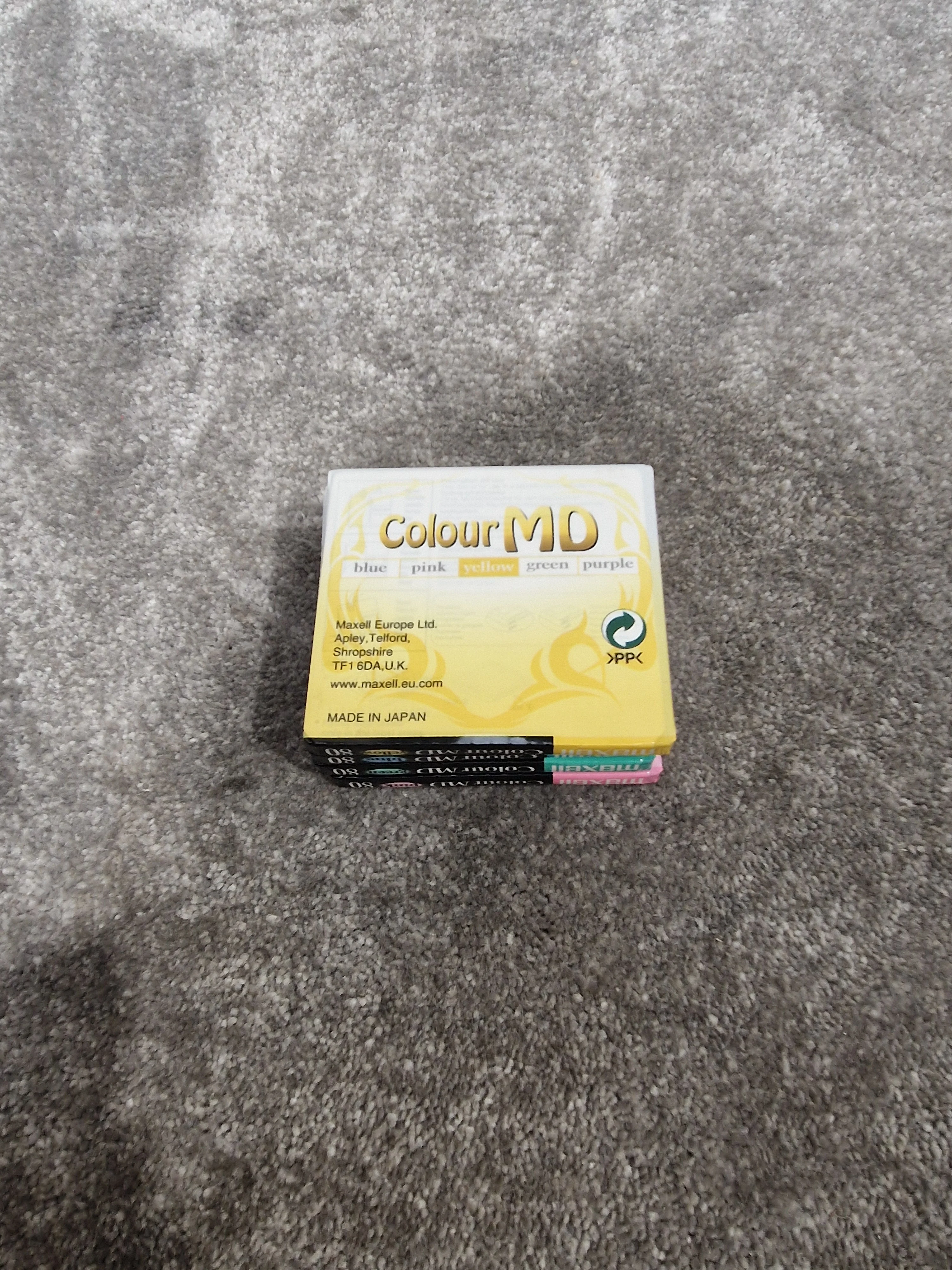 Maxell Colour MD 80 Blank Minidiscs - 4 Colours - New in Sealed Packs - Image 9