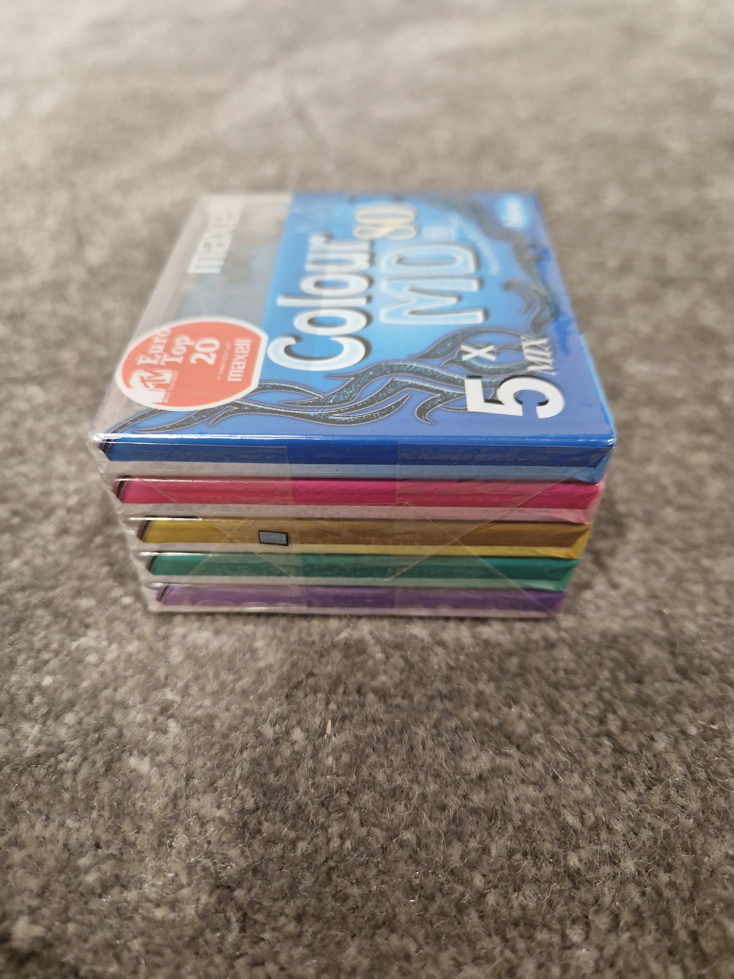 Maxell Colour MD 80 Pack OF 5 Mini Disc - Mini Discs - Sealed in Original Packaging - Mint - Image 5