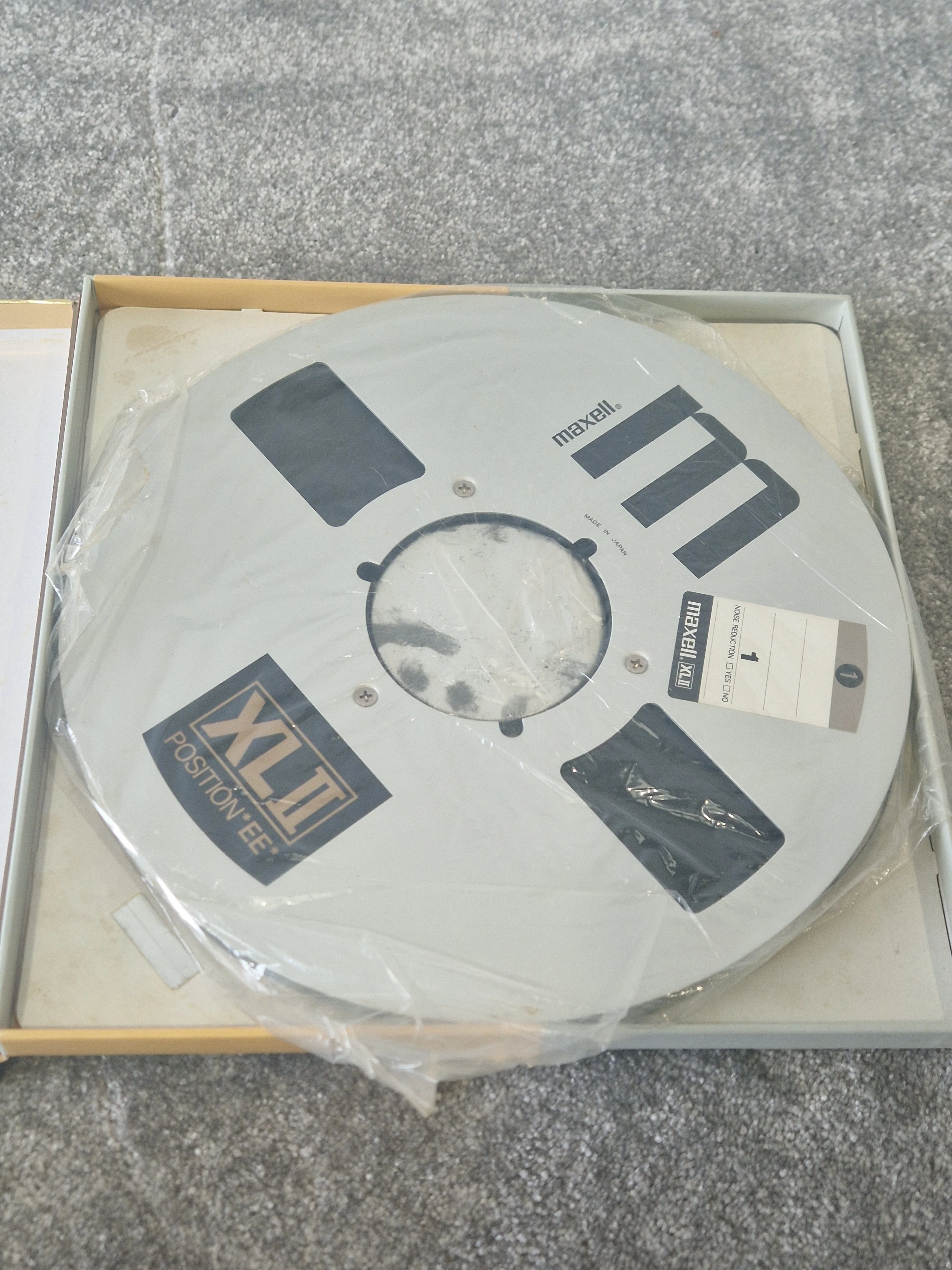 Maxell XL-II EE 35-180 Reel-to-Reel Tape – ¼″ x 3600ft, Extra Efficiency High Bias - Good - Image 2