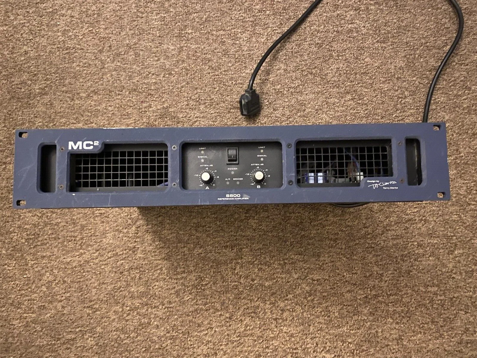 MC2 (MC Squared) S800 S-Series Premium Studio Power Amplifier - Image 5