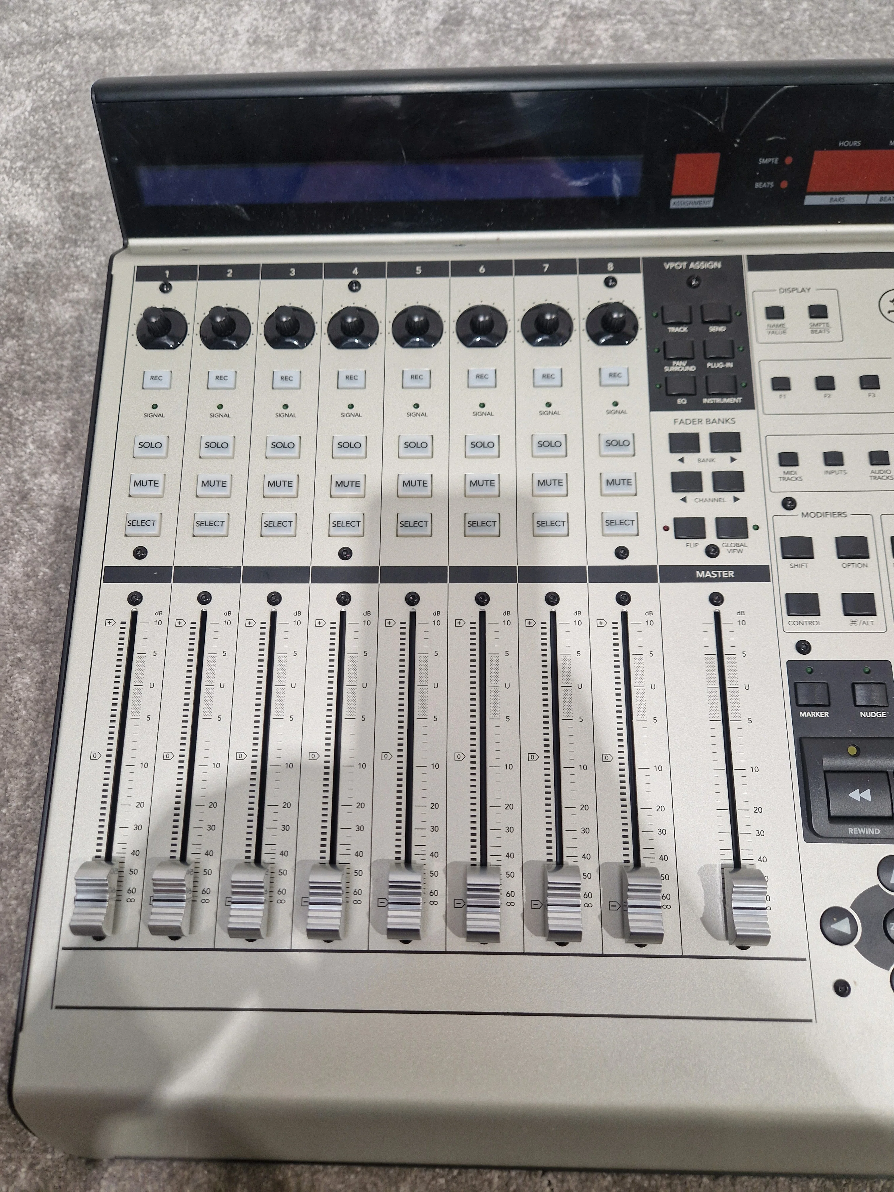Mackie MCU Pro – 8-Channel DAW Controller – Excellent w/ Box - Image 8