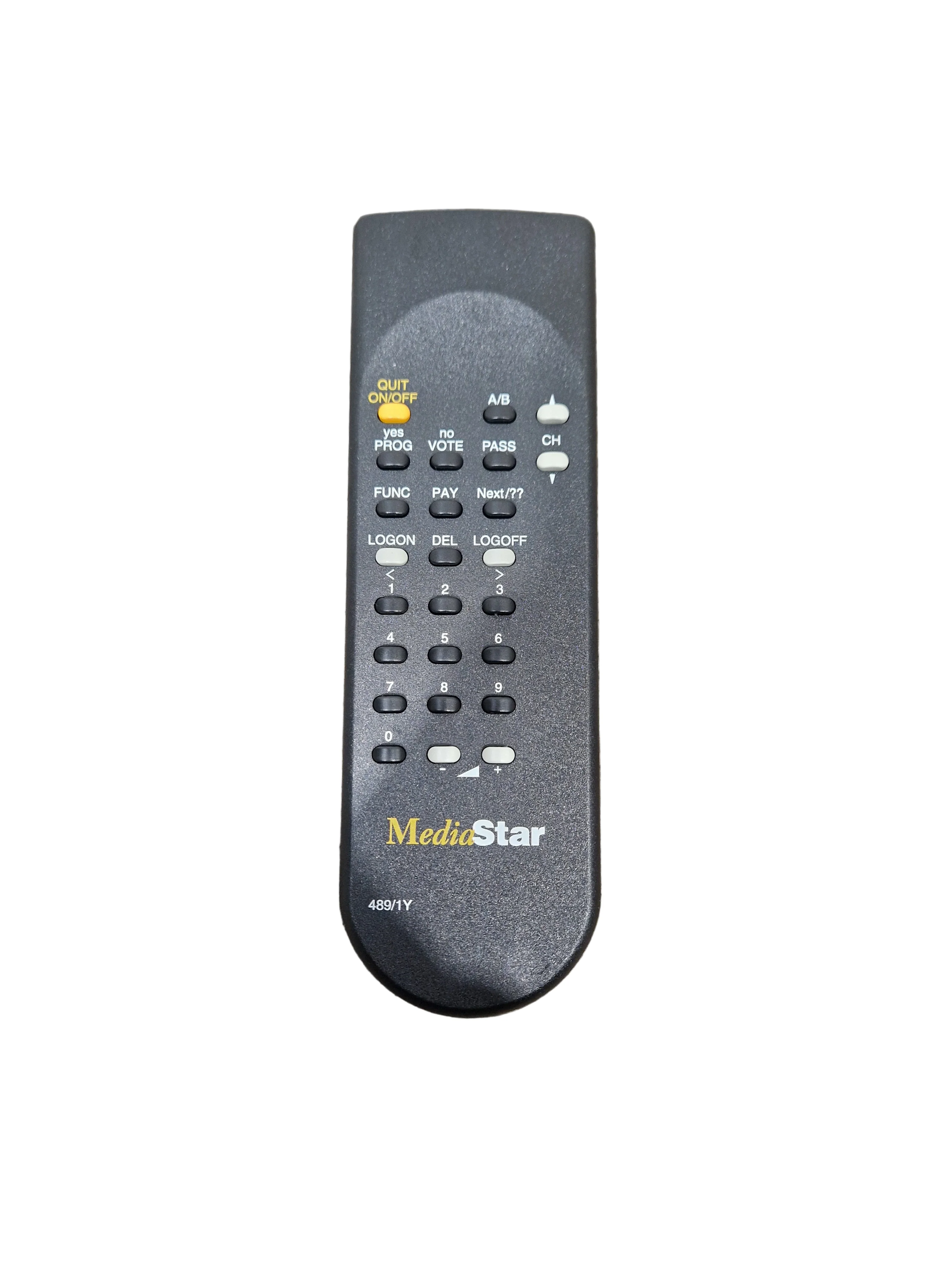 Mediastar Remote For Mediastar Receiver - Infrared Wireless Control - Excellent