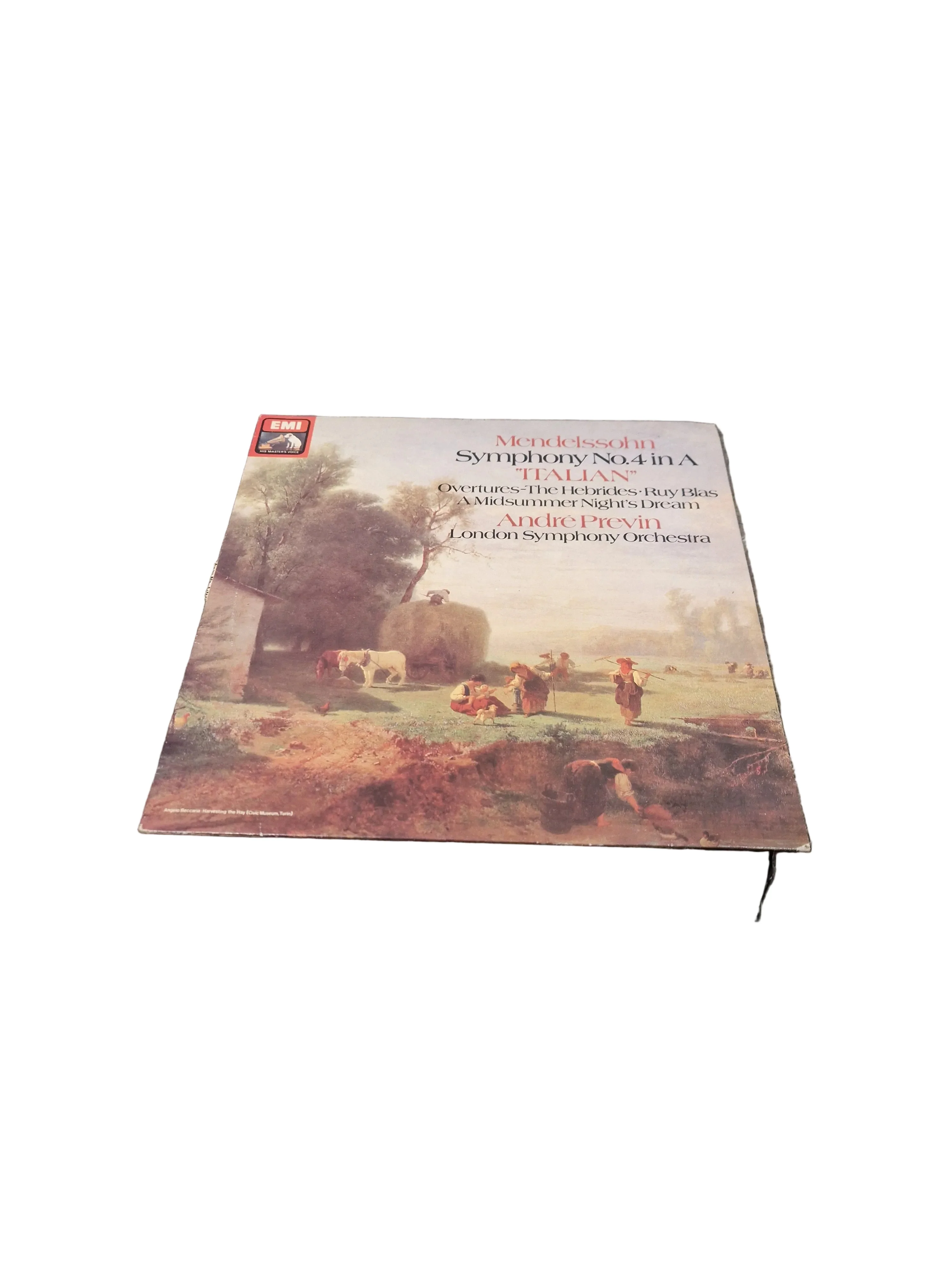 Mendelssohn - Symphony No. 4 "Italian", Overtures The Hebrides, Ruy Blas & A Midsummer Night's Dream Vinyl – Vinyl Record - Good