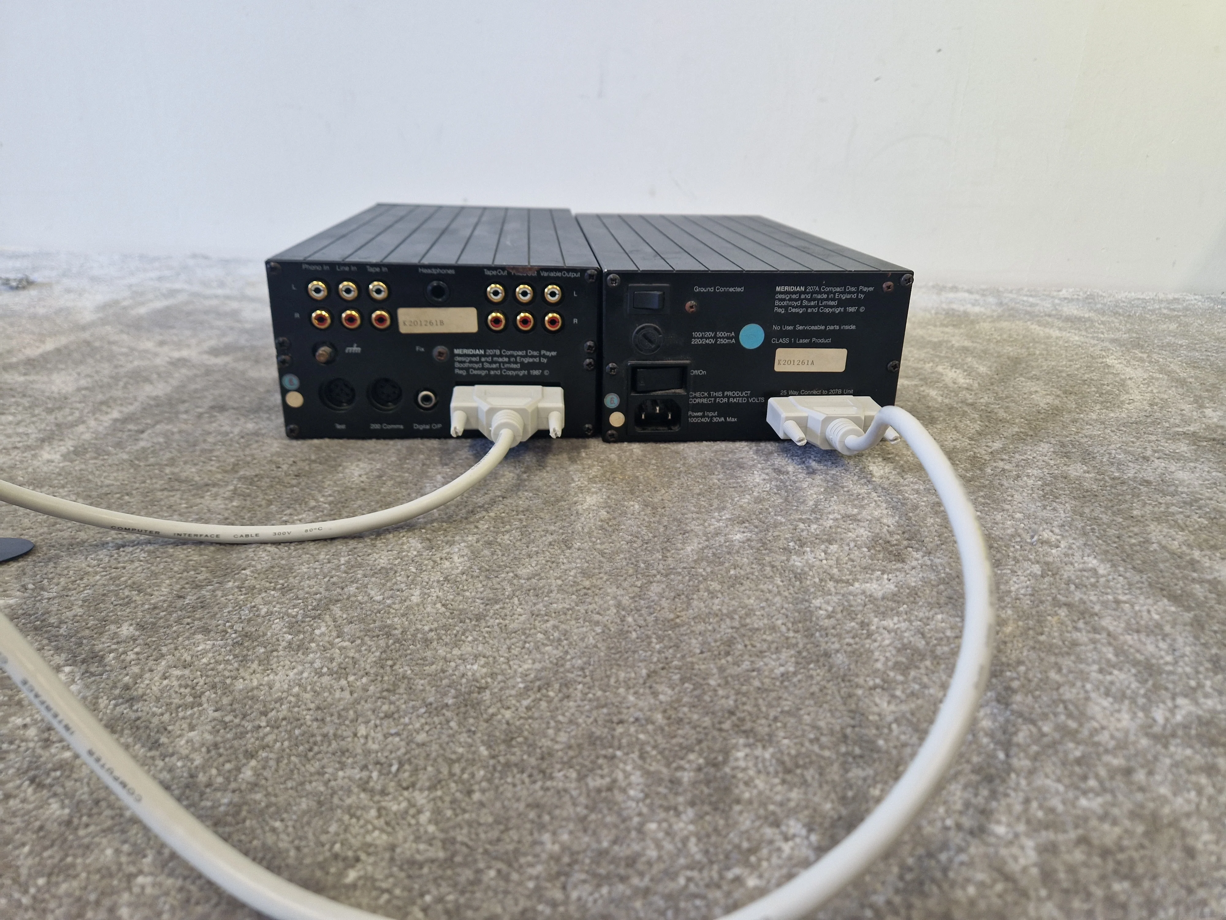 Meridian 207 Pro CD Player and Control Amplifier – For Spares or Repair - Image 3