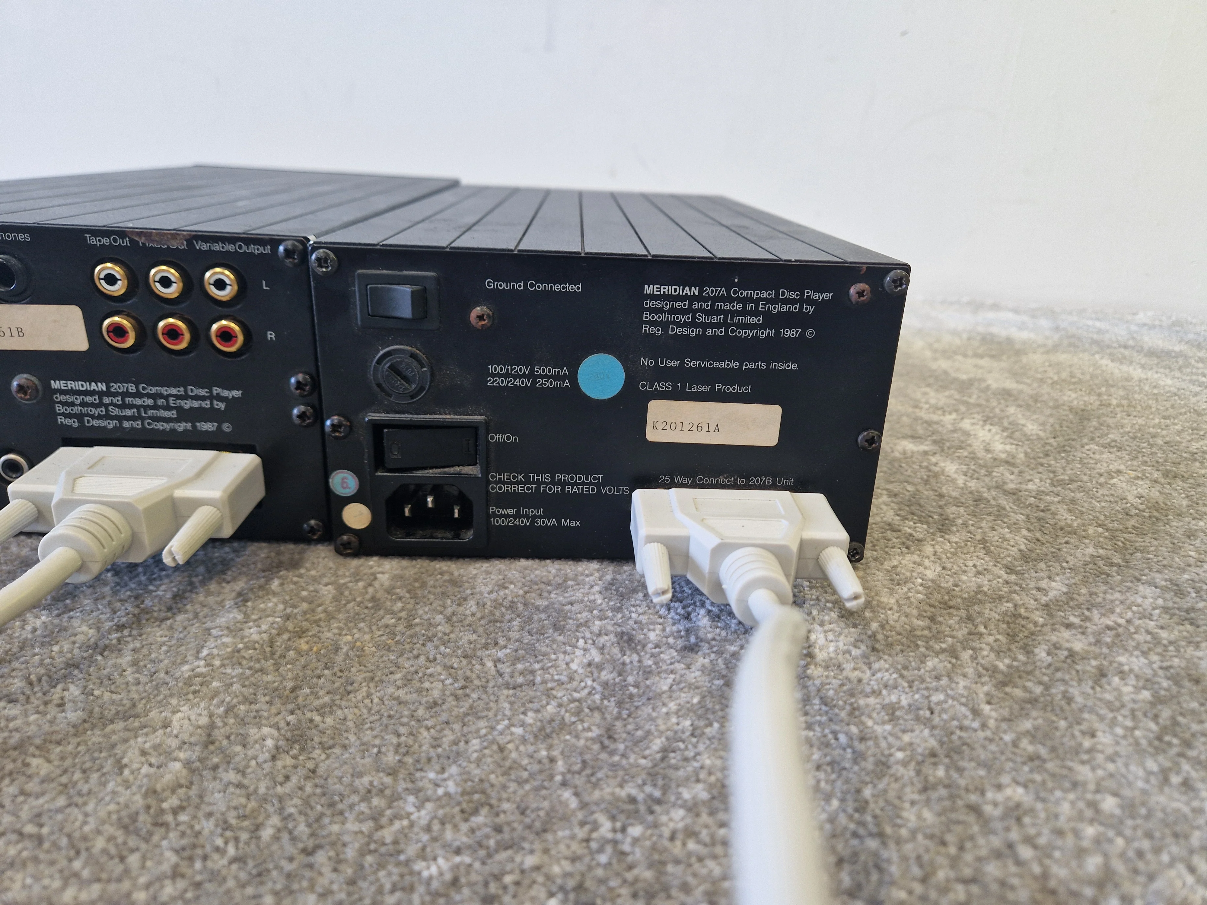 Meridian 207 Pro CD Player and Control Amplifier – For Spares or Repair - Image 5