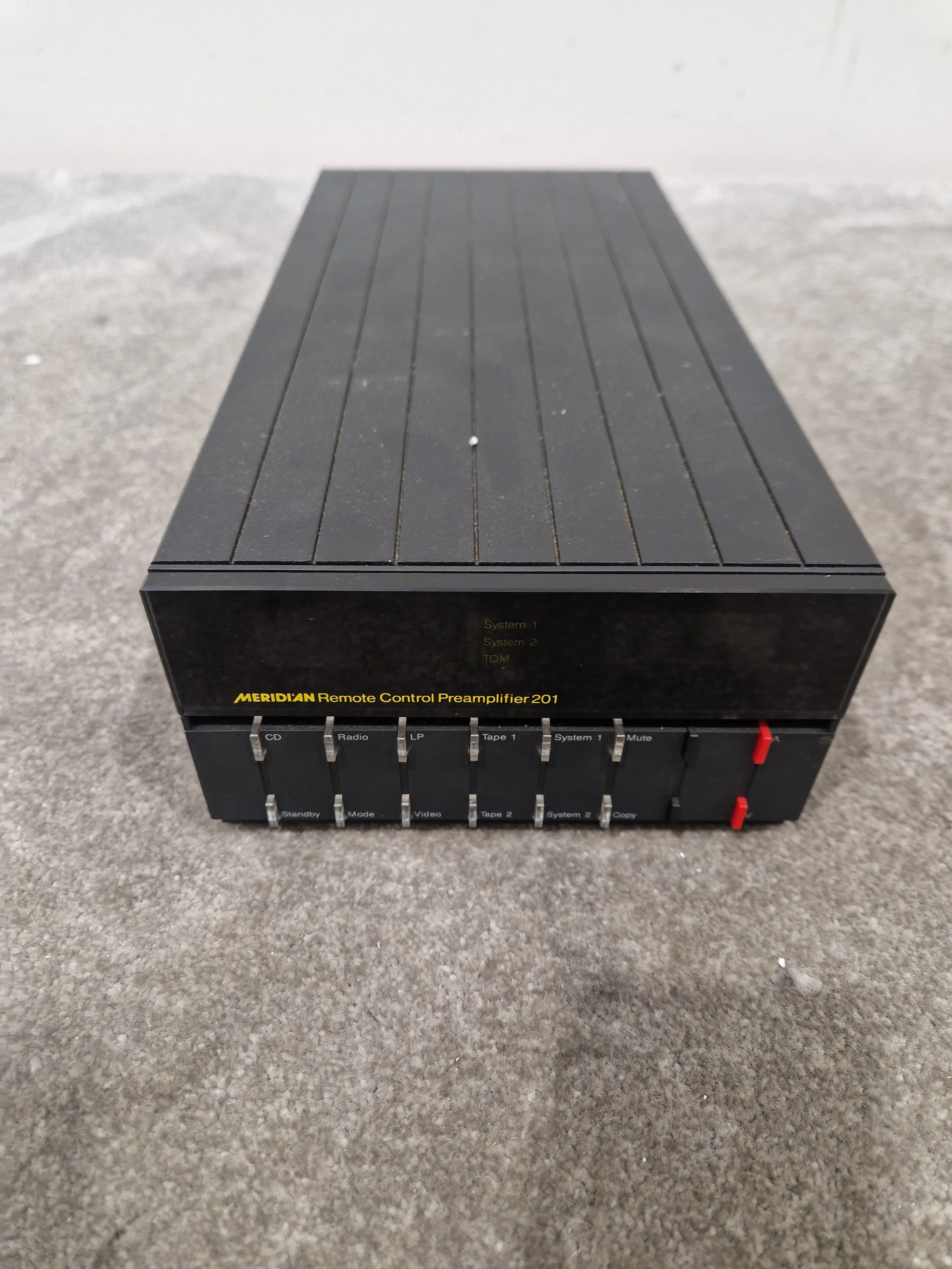 Meridian Remote Control Preamplifier 201 - High-Fidelity Audio, Remote Control - Very Good w/ Power Supply - Image 5