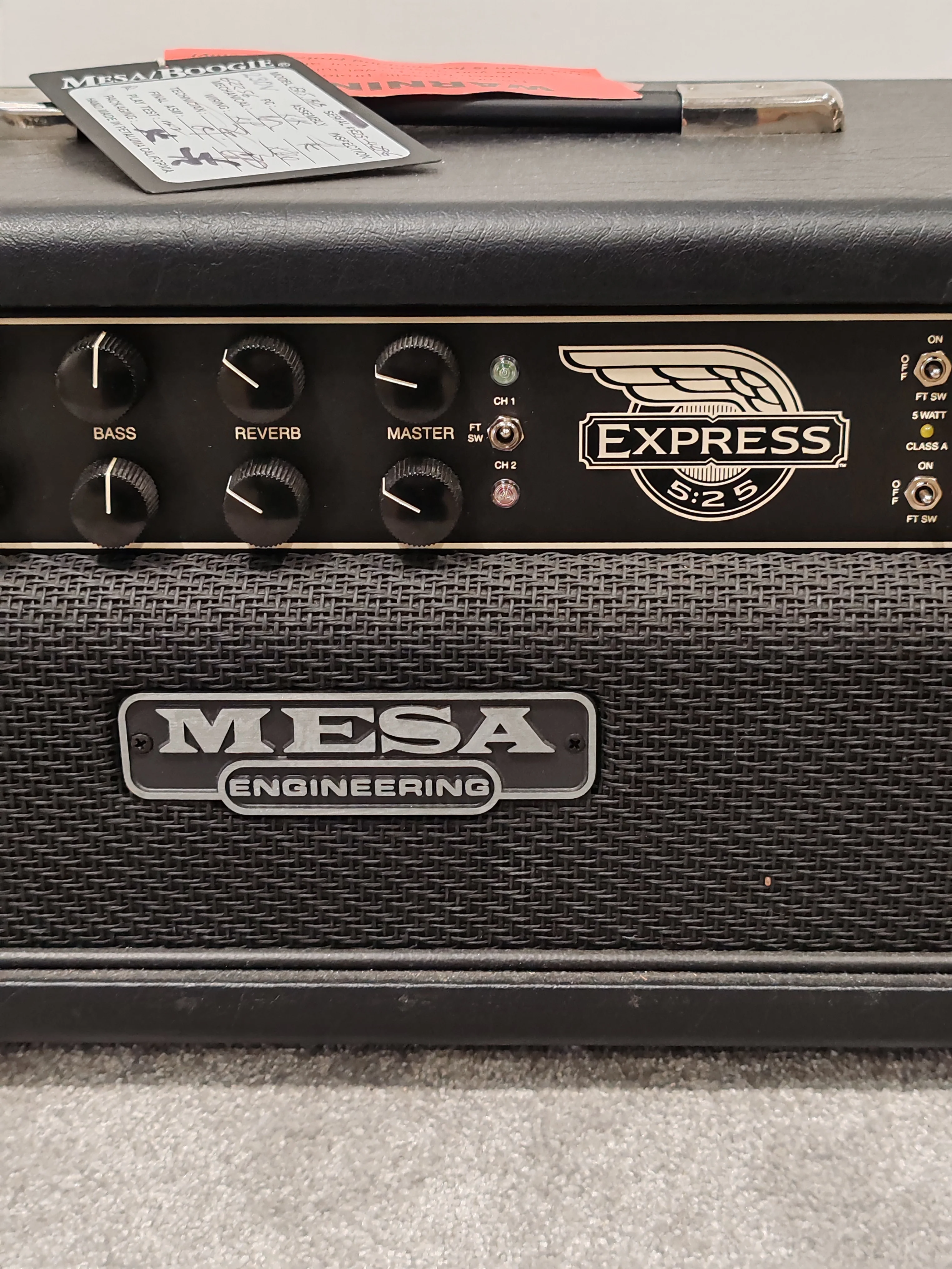 Mesa Boogie 5:25 Express Guitar AMP Head - Made in USA Converted TO UK Power - Excellent - Image 3