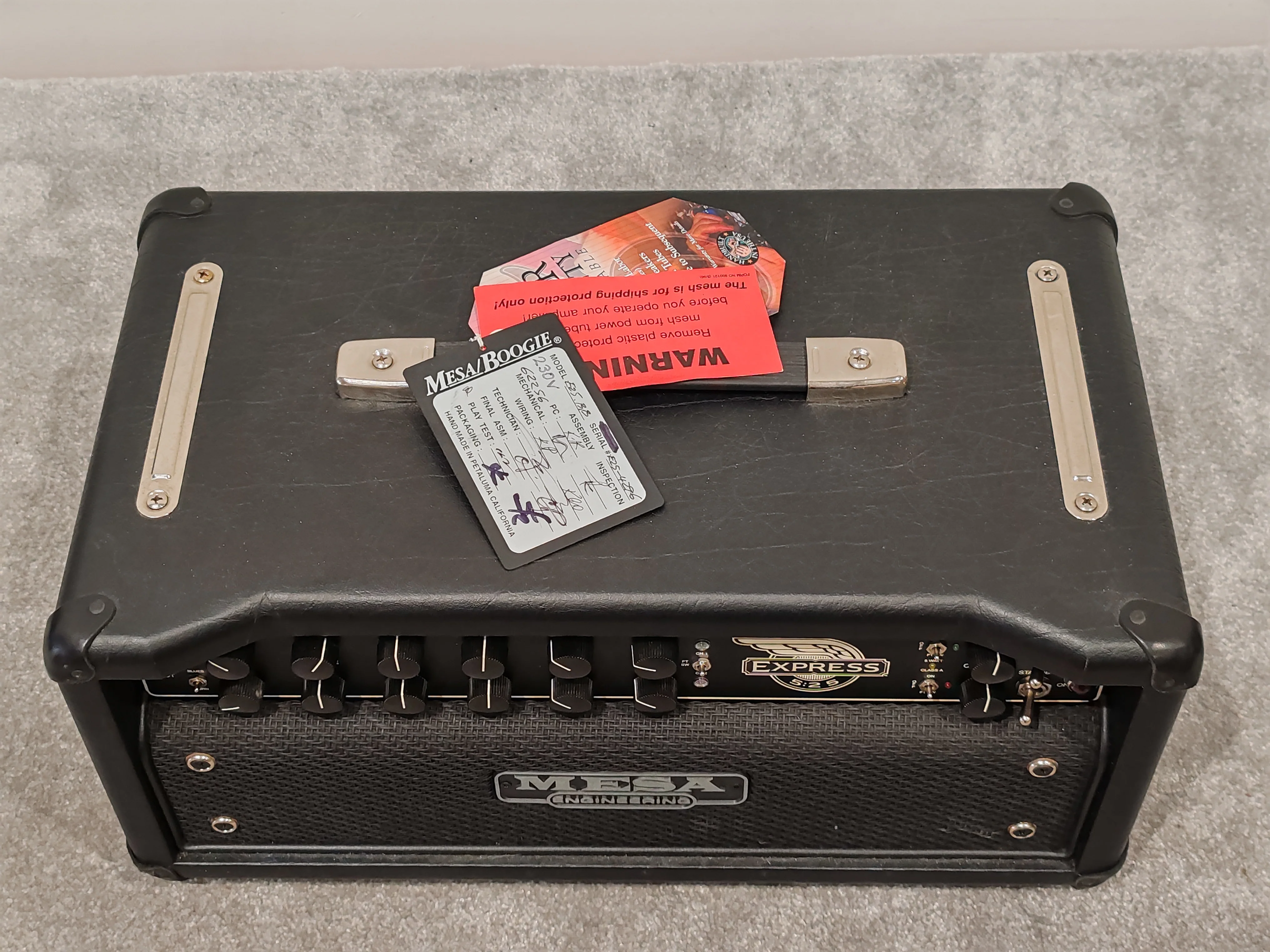 Mesa Boogie 5:25 Express Guitar AMP Head - Made in USA Converted TO UK Power - Excellent - Image 5