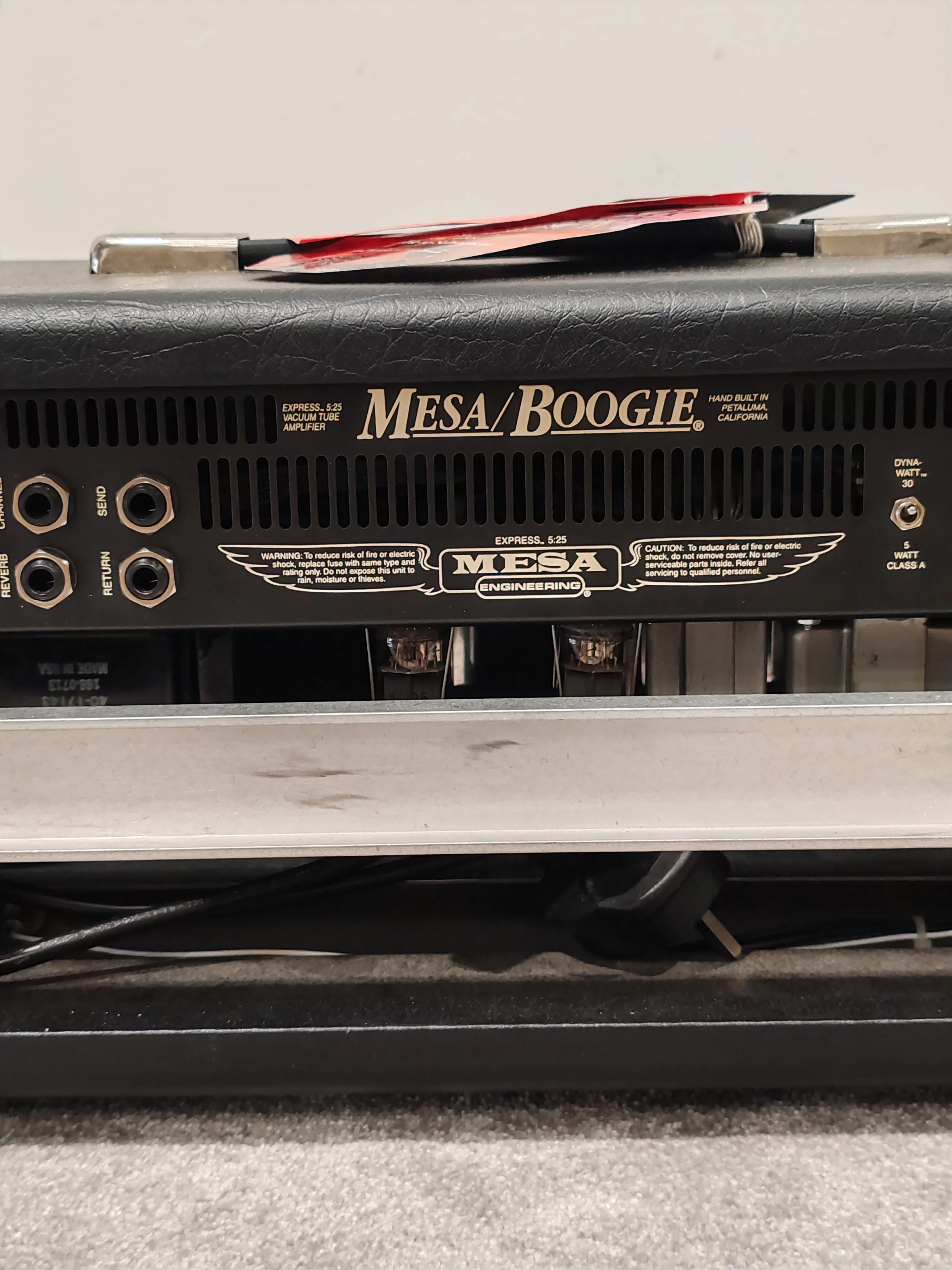 Mesa Boogie 5:25 Express Guitar AMP Head - Made in USA Converted TO UK Power - Excellent - Image 8
