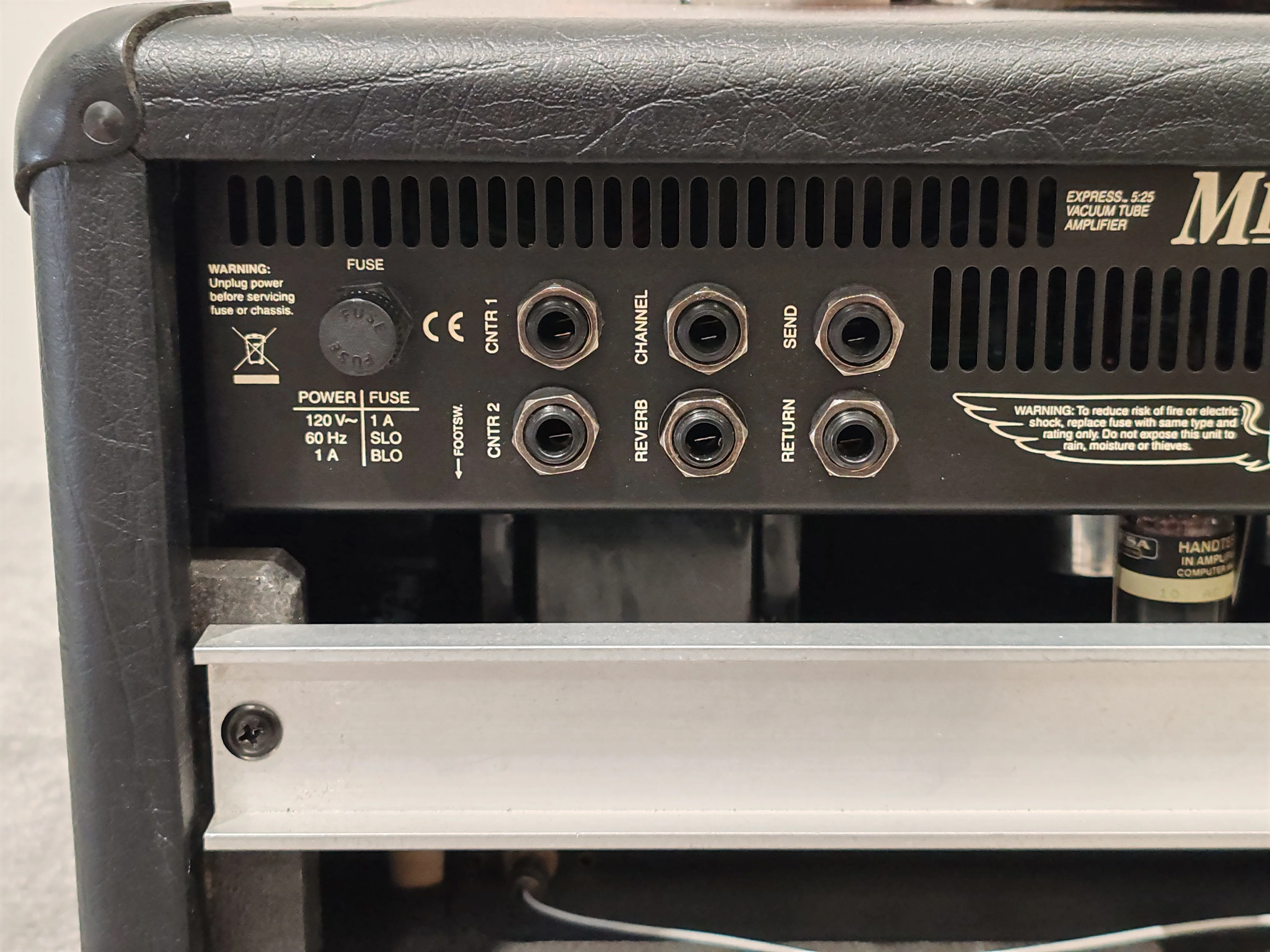 Mesa Boogie 5:25 Express Guitar AMP Head W/ Step Down Transformer - USA Made - Compact Tube Power - Excellent - Image 11