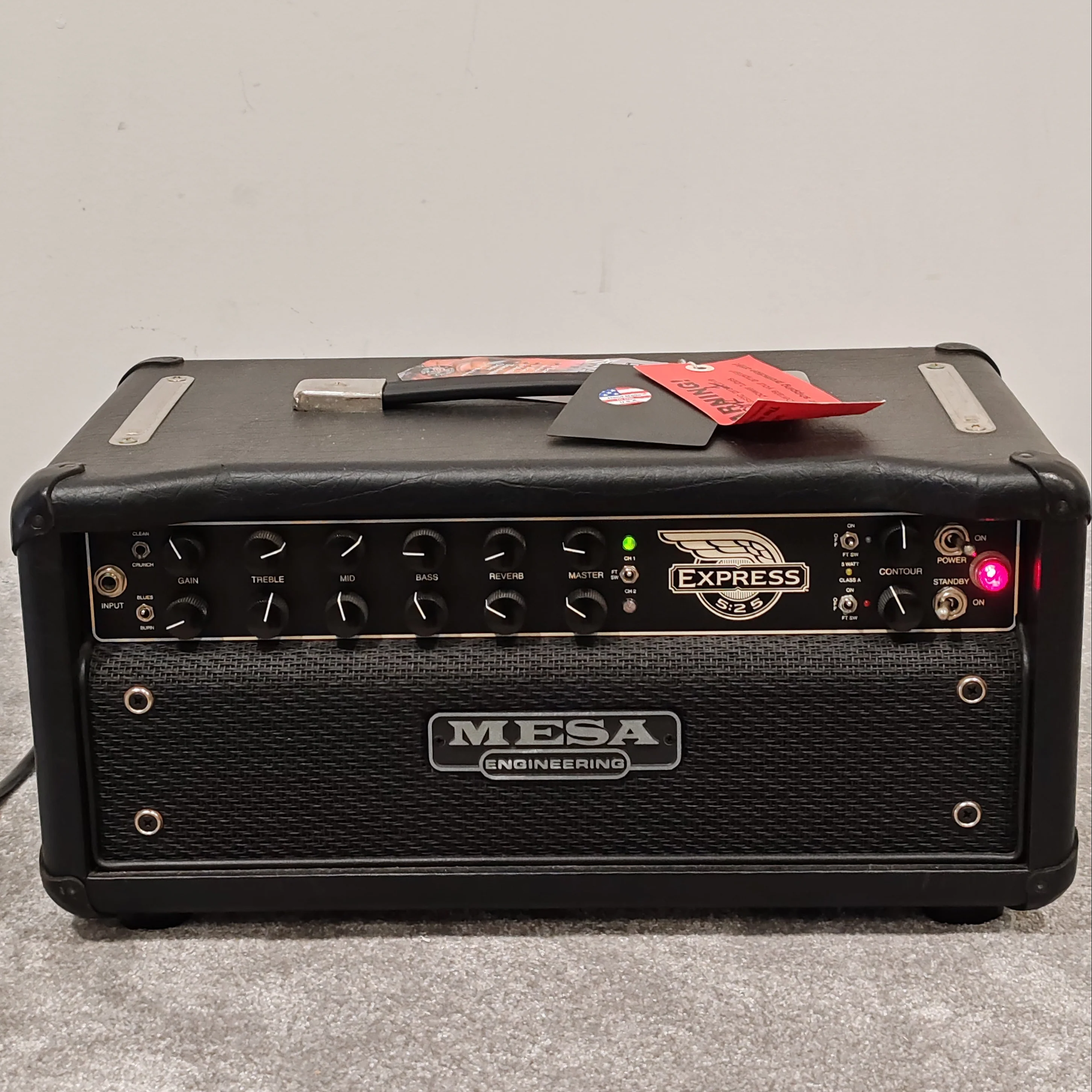 Mesa Boogie 5:25 Express Guitar AMP Head W/ Step Down Transformer - USA Made - Compact Tube Power - Excellent - Image 2