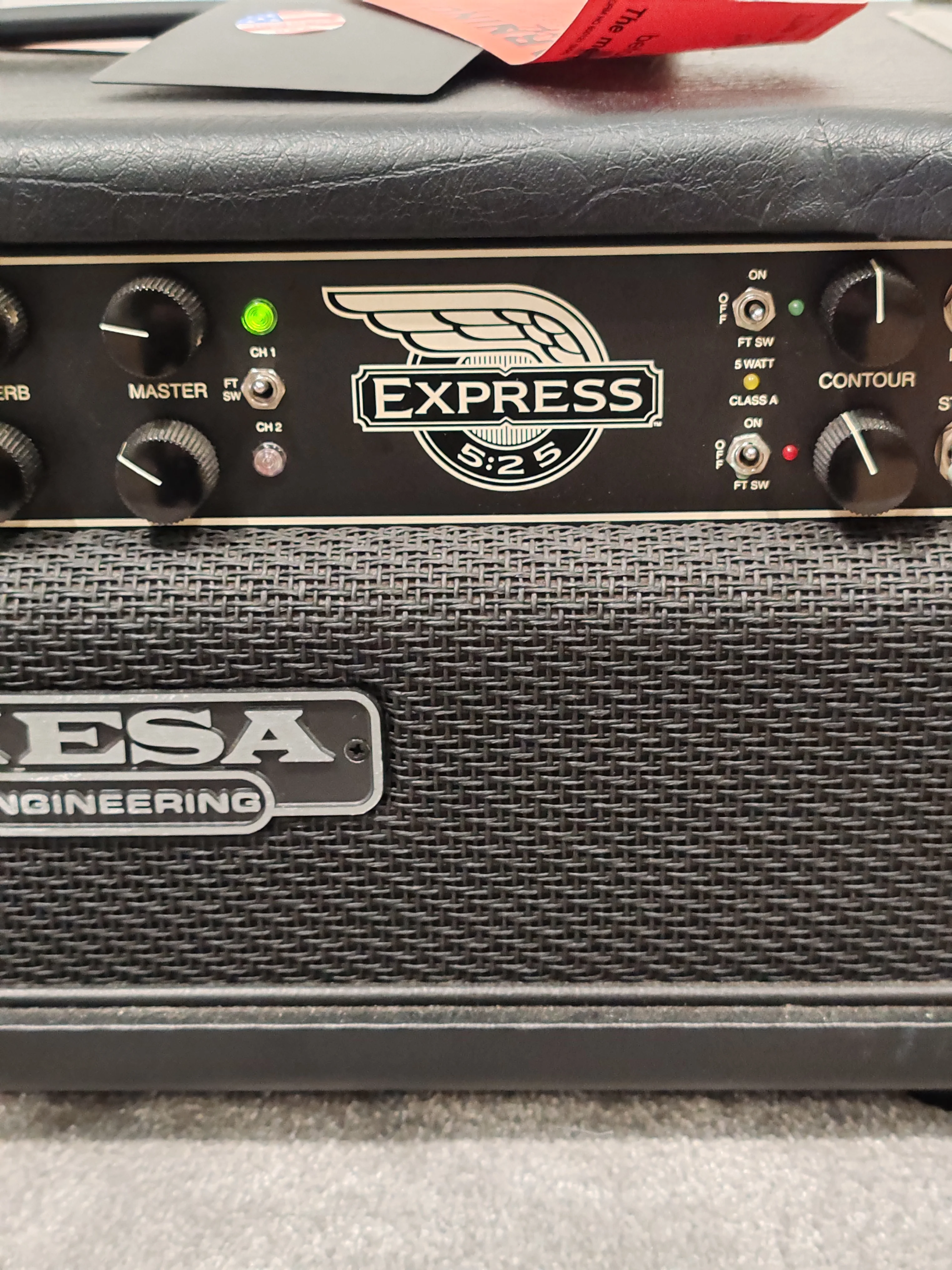 Mesa Boogie 5:25 Express Guitar AMP Head W/ Step Down Transformer - USA Made - Compact Tube Power - Excellent - Image 5