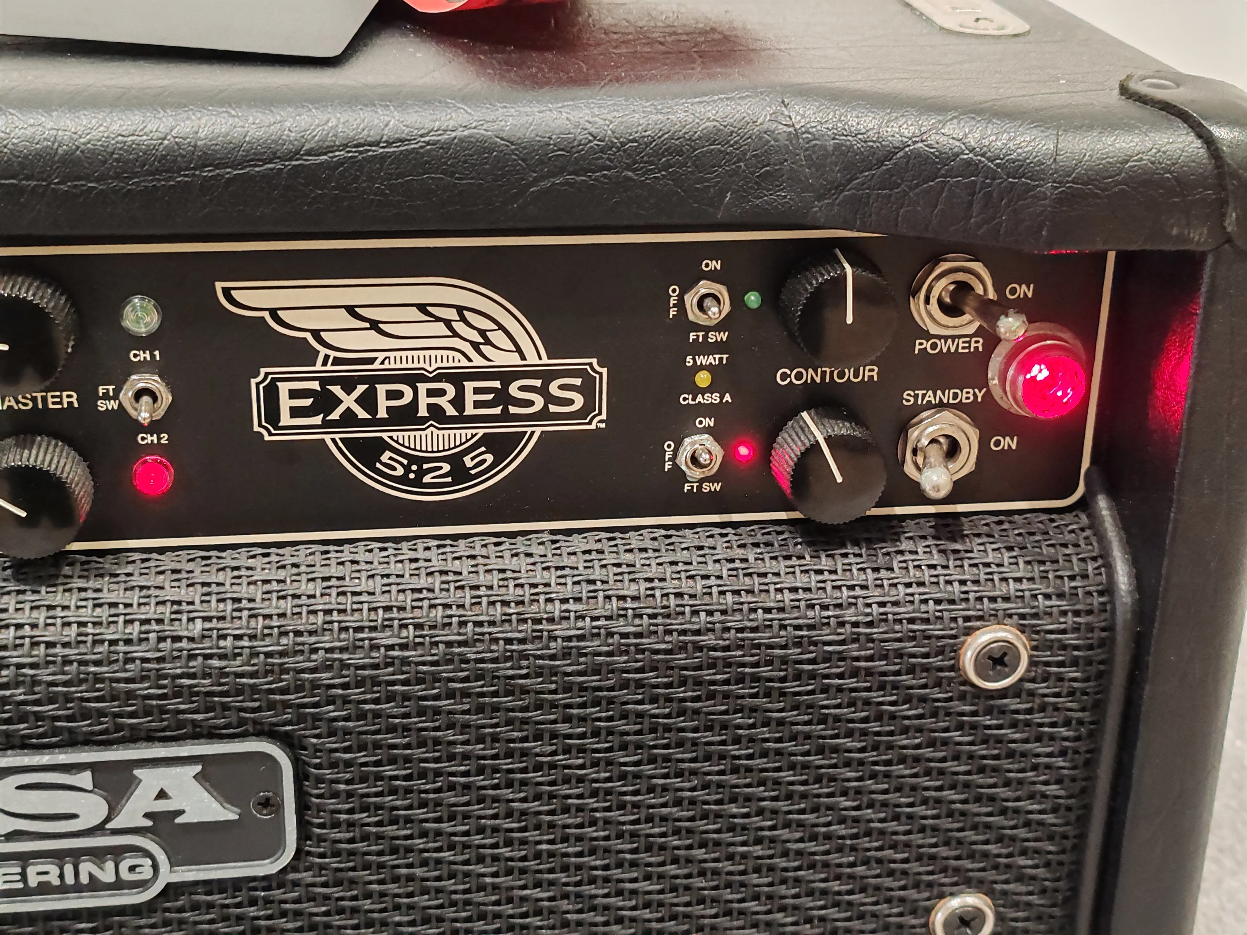 Mesa Boogie 5:25 Express Guitar AMP Head W/ Step Down Transformer - USA Made - Compact Tube Power - Excellent - Image 7