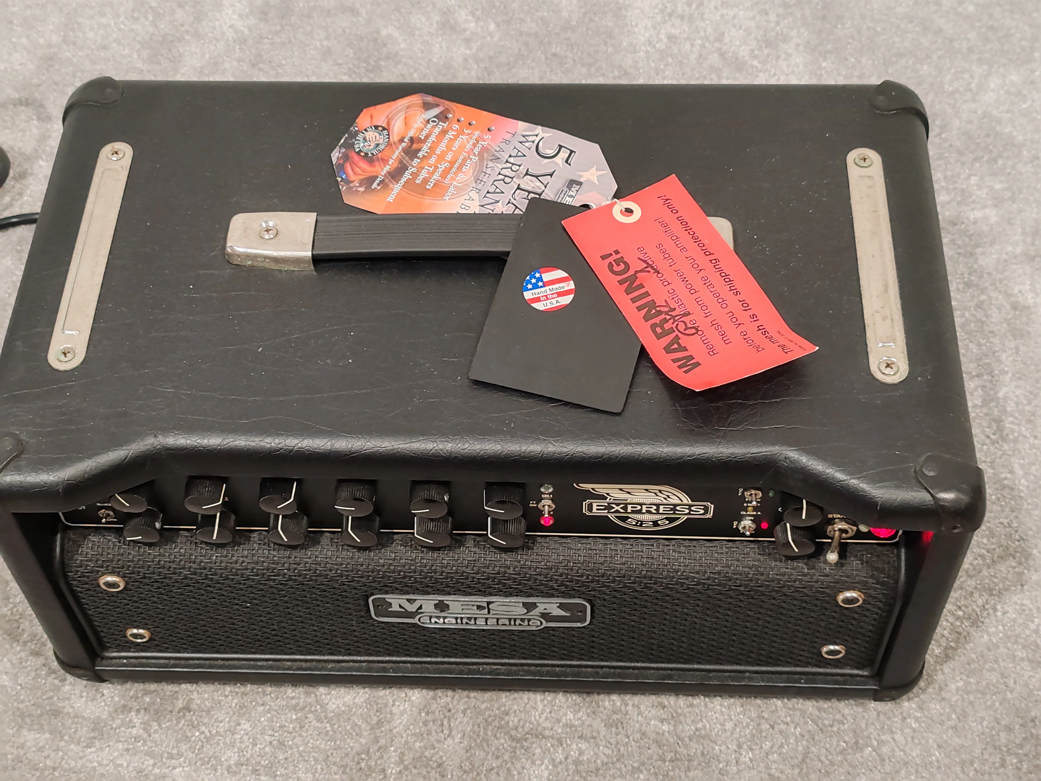 Mesa Boogie 5:25 Express Guitar AMP Head W/ Step Down Transformer - USA Made - Compact Tube Power - Excellent - Image 8