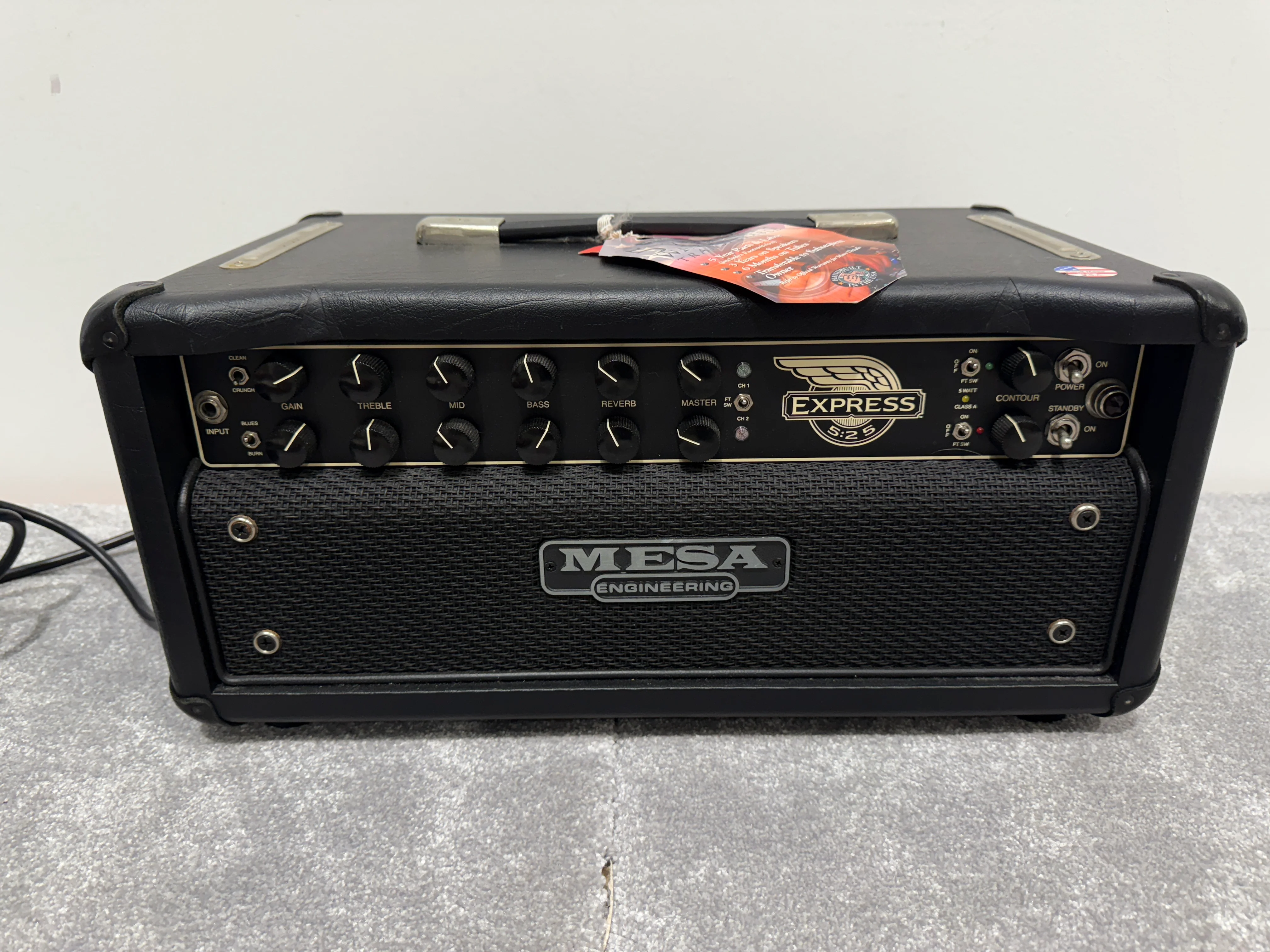 Mesa Boogie Engineering Express 5:25 Guitar Head Vacuum Tube Amplifier - READ DESCRIPTION - USA VOLTAGE ONLY - Image 2