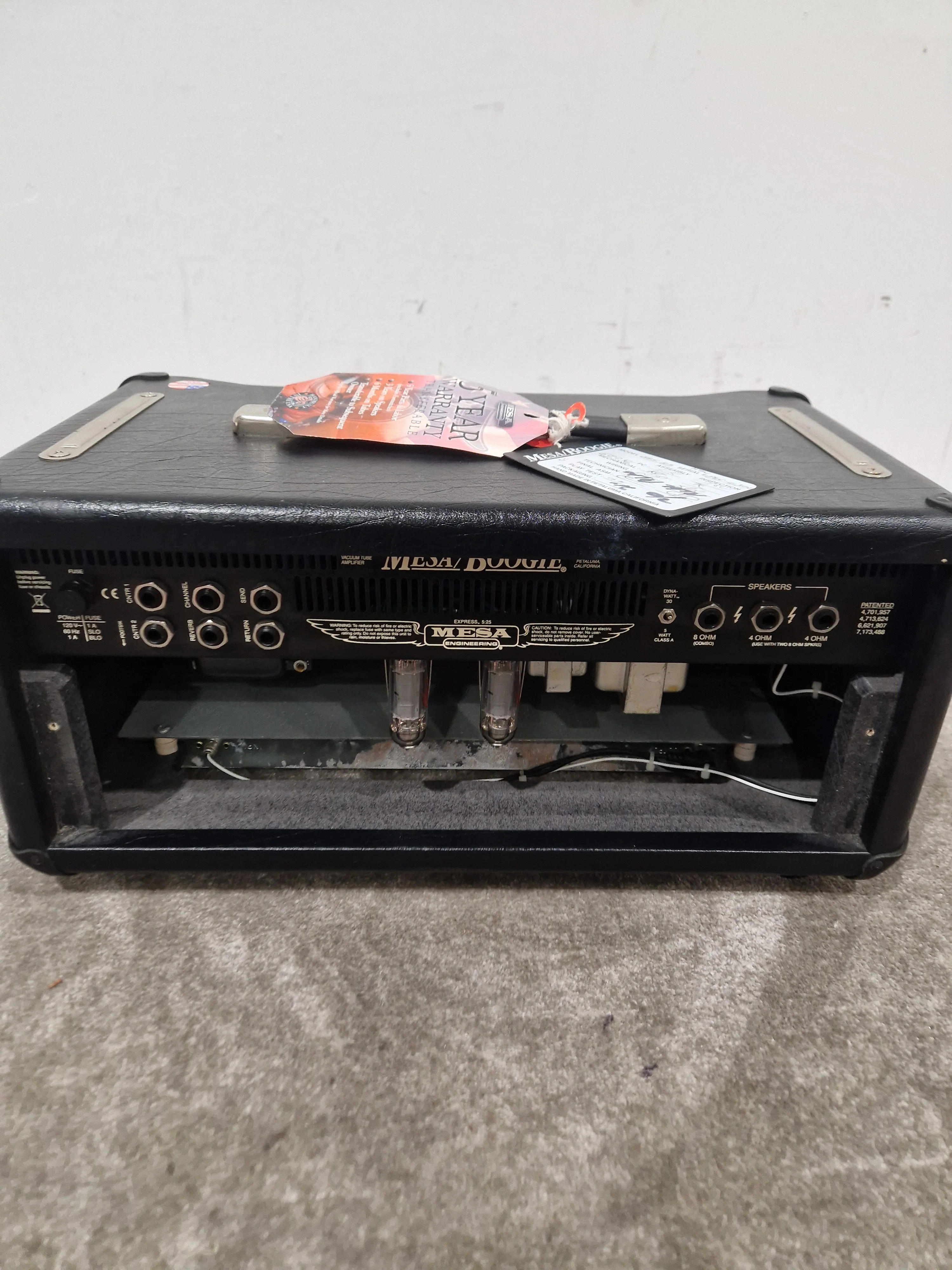 Mesa Express 5:25 Guitar Amp Black 110V - Excellent w/ Step Down Transformer - Image 10
