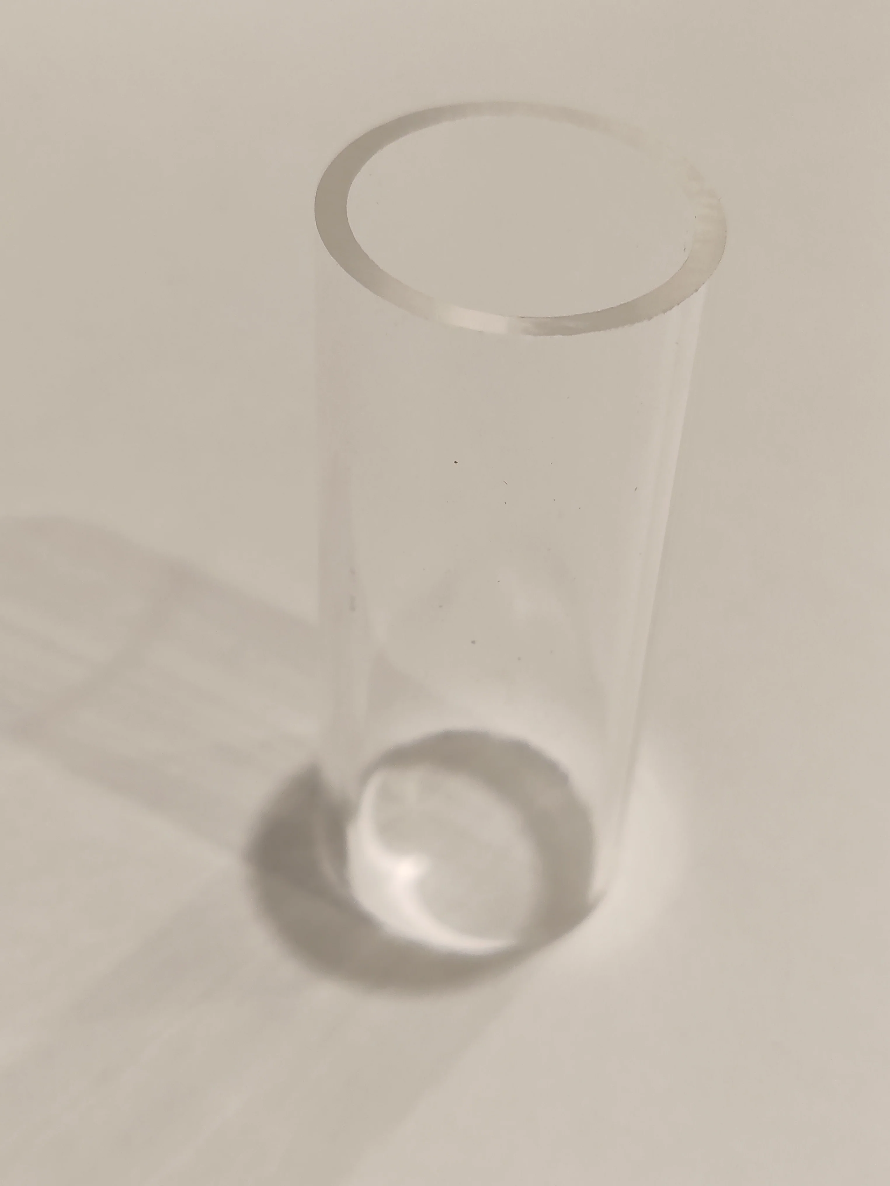 Plastic Guitar Finger Slide - 60mm x 24mm - Clear - Brand New - Image 3